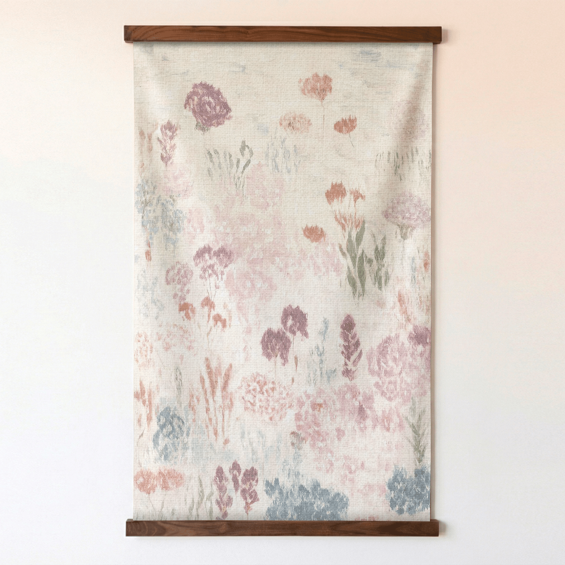 Wildflower Linen (White) - Tapestry - Lemon Park