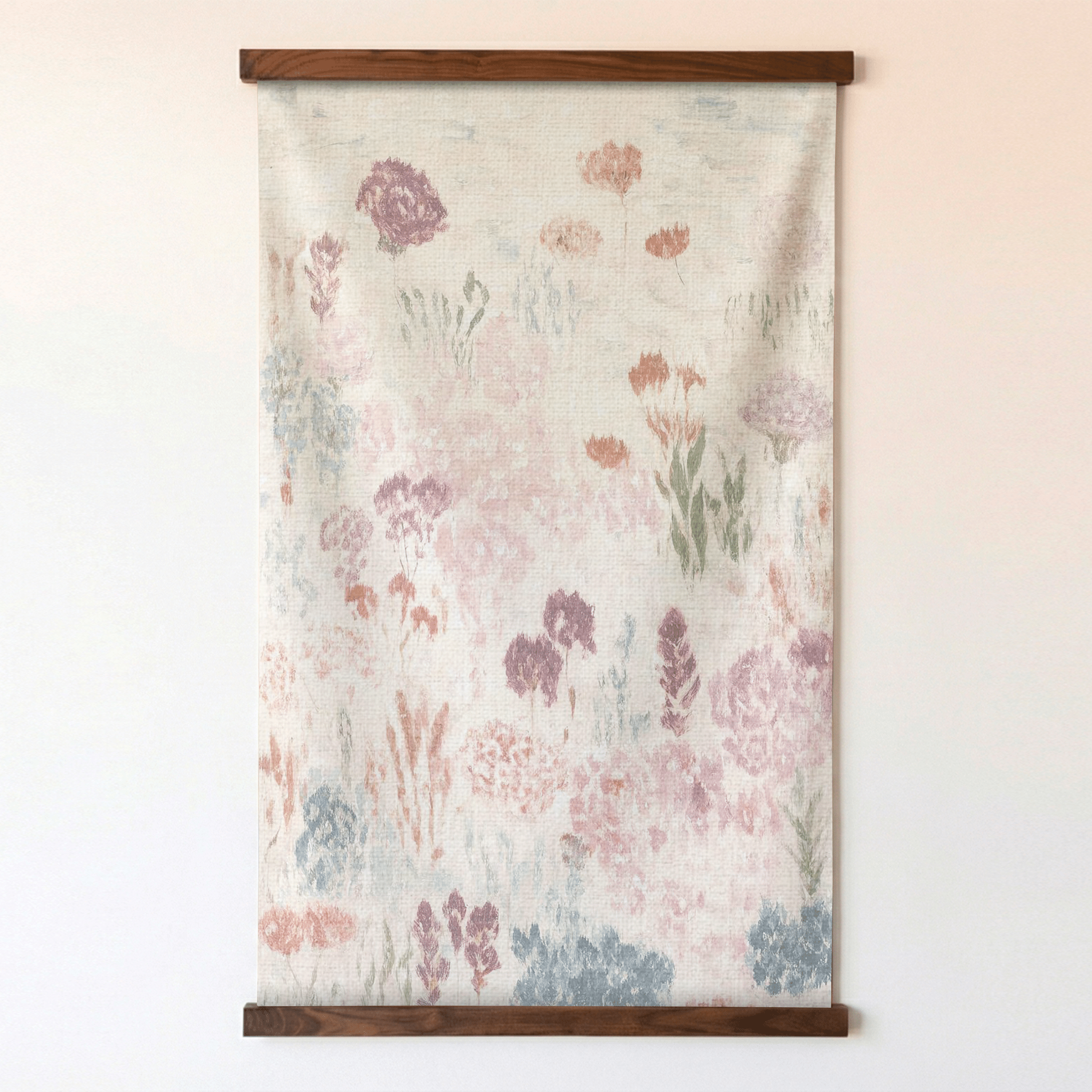 Wildflower Linen (White) - Tapestry - Lemon Park