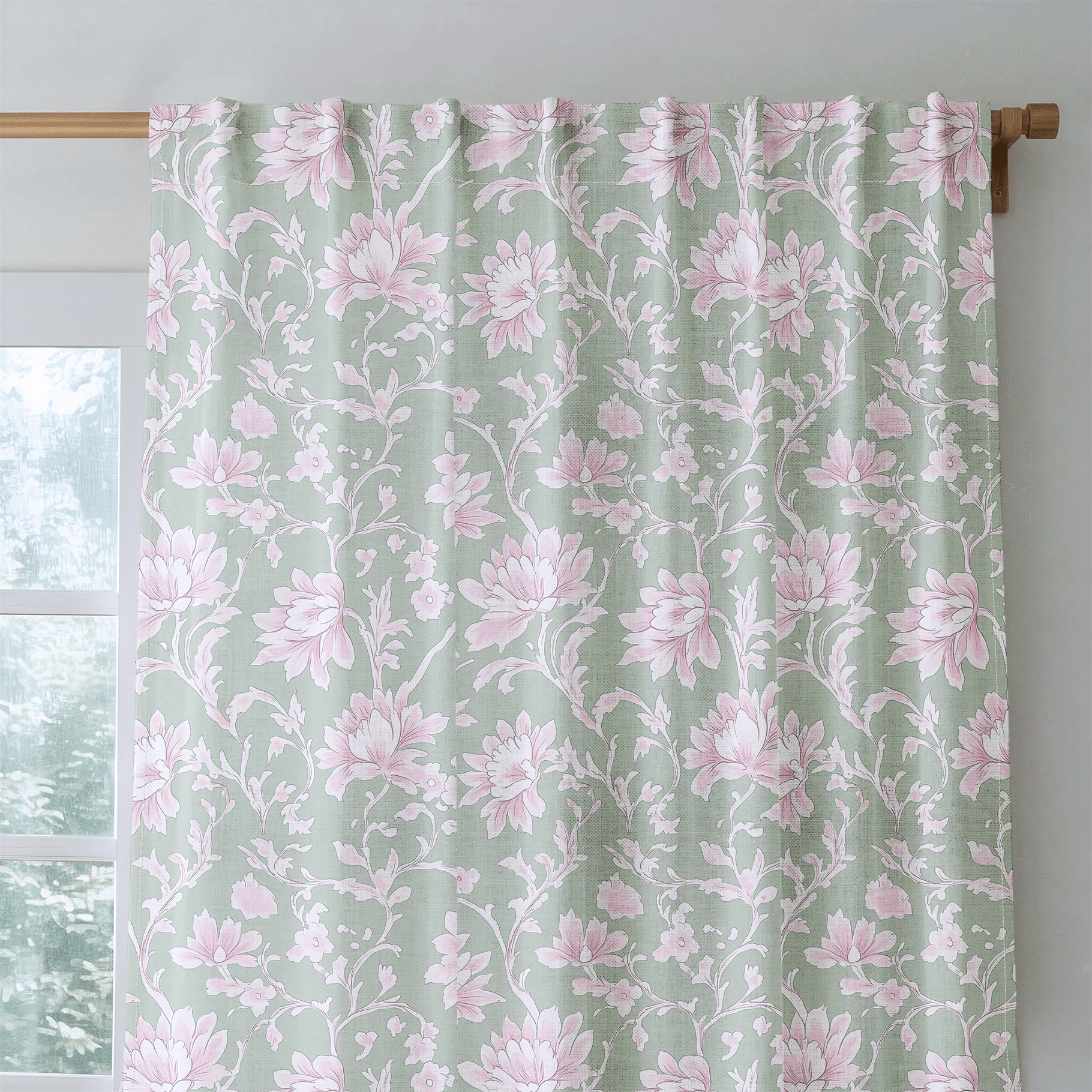 Wildflower Riddle - Drapery - Lemon Park