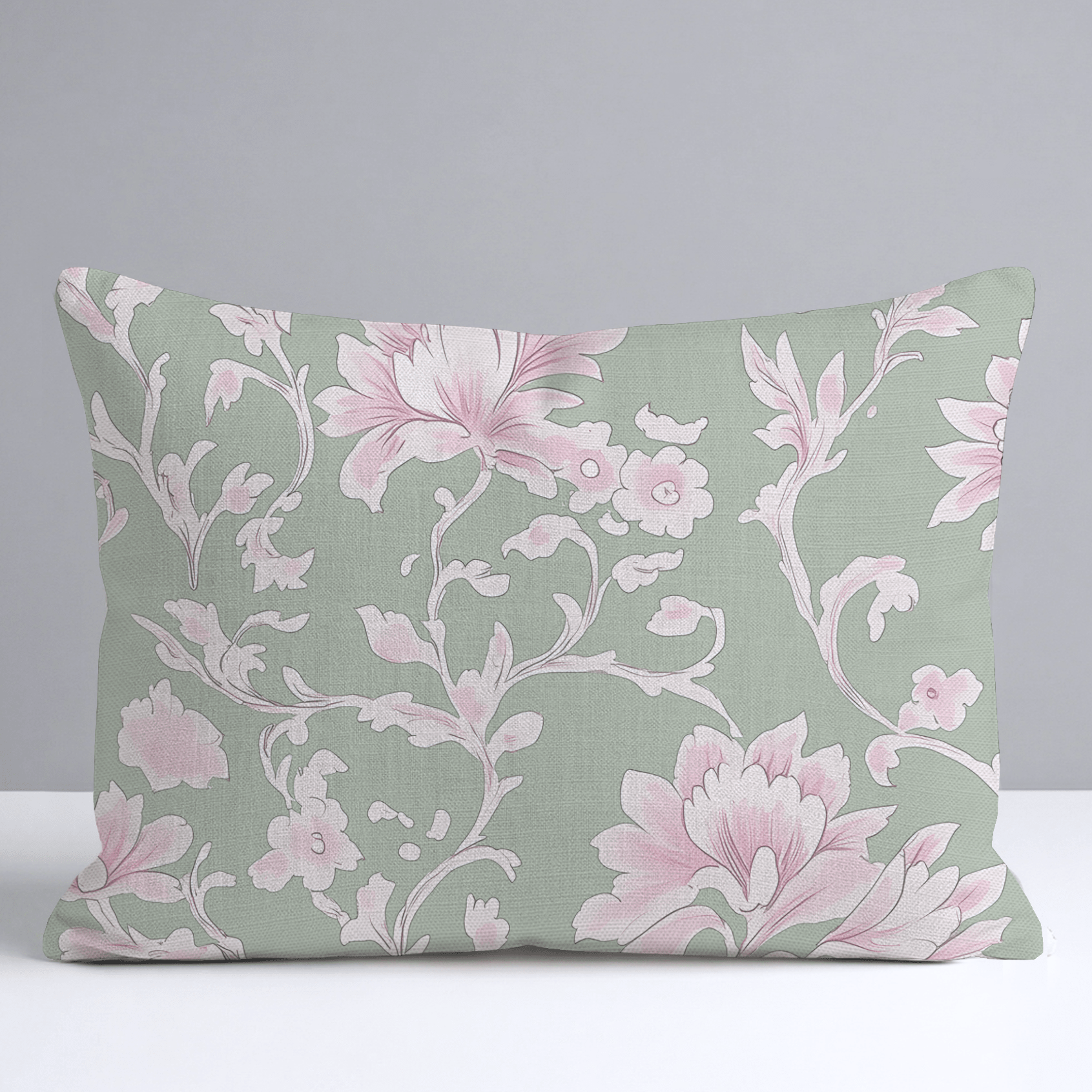 Wildflower Riddle Throw Pillow - Lemon Park
