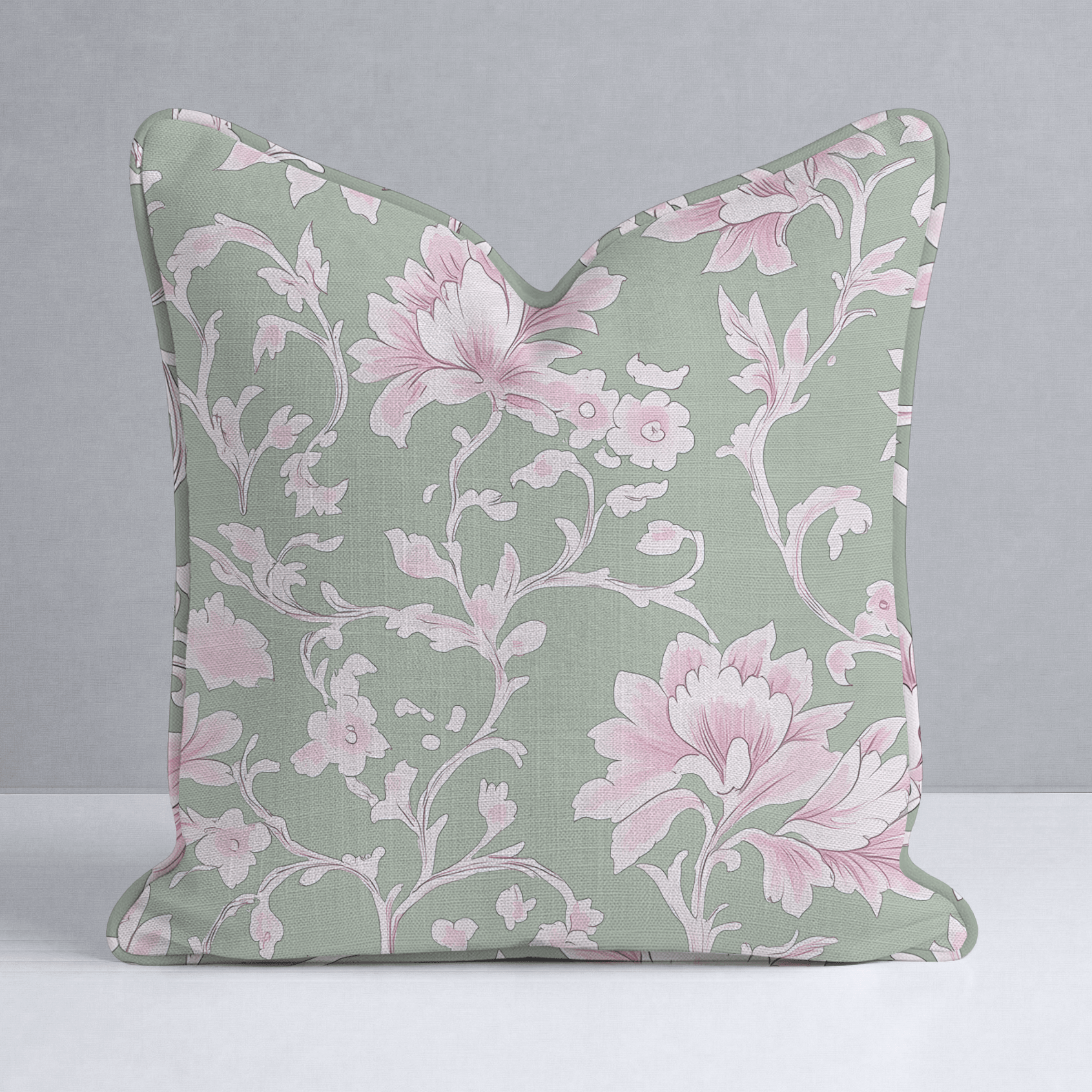 Wildflower Riddle Throw Pillow - Lemon Park