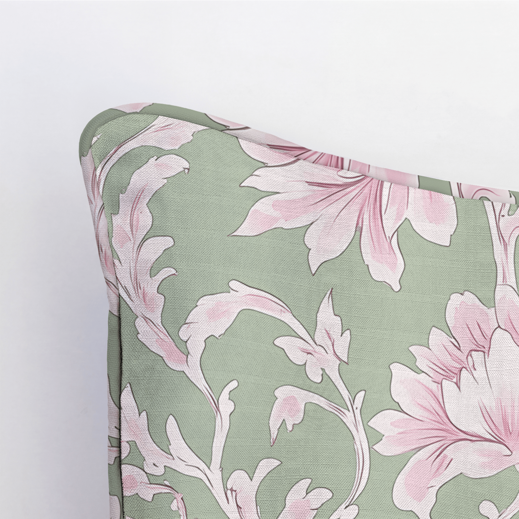 Wildflower Riddle Throw Pillow - Lemon Park