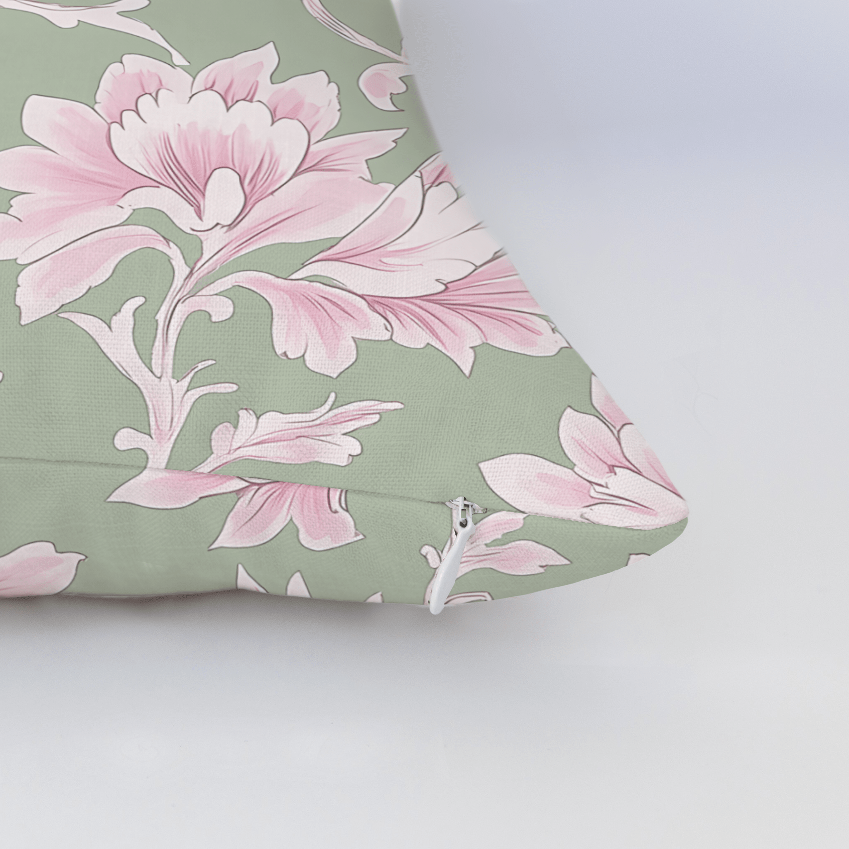 Wildflower Riddle Throw Pillow - Lemon Park