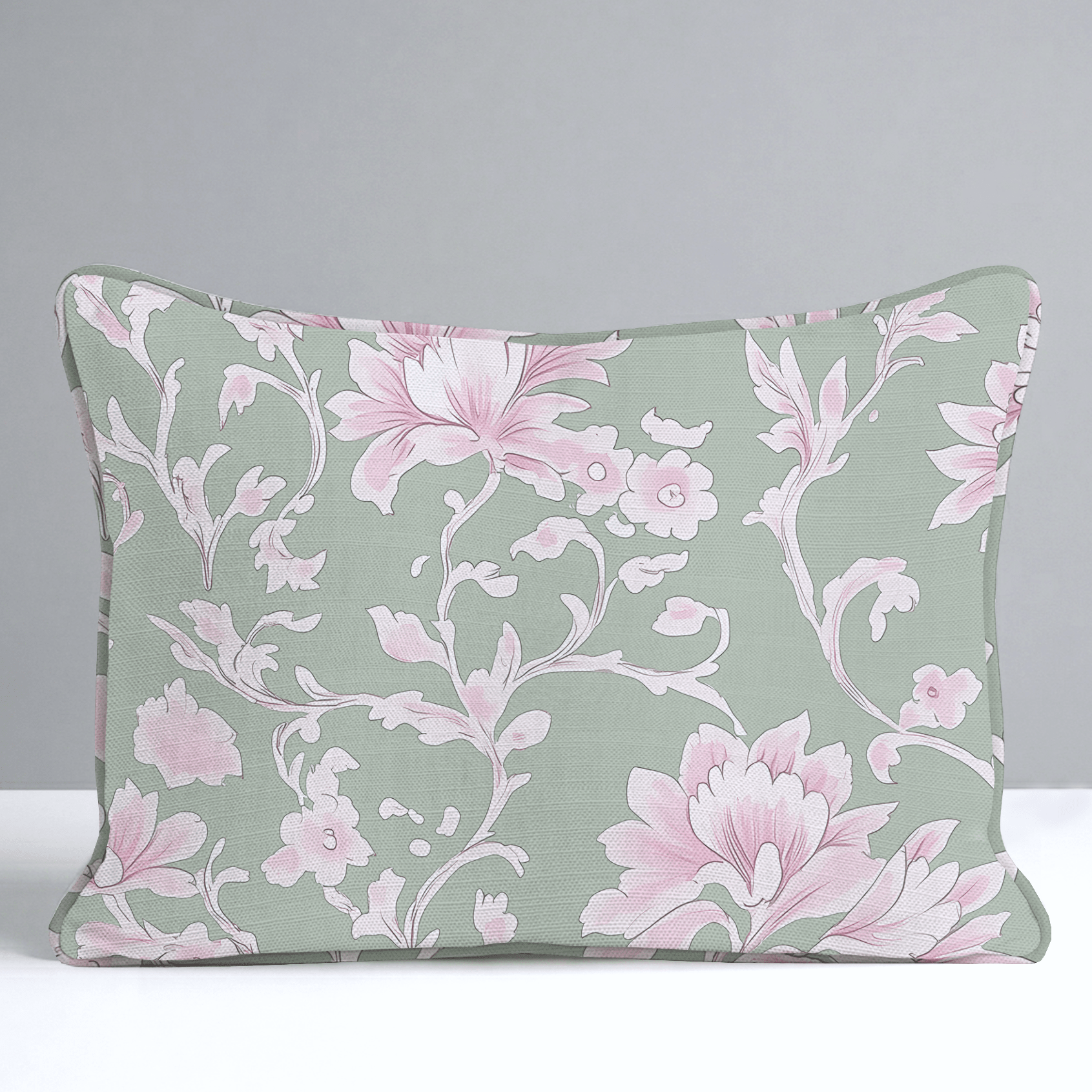 Wildflower Riddle Throw Pillow - Lemon Park
