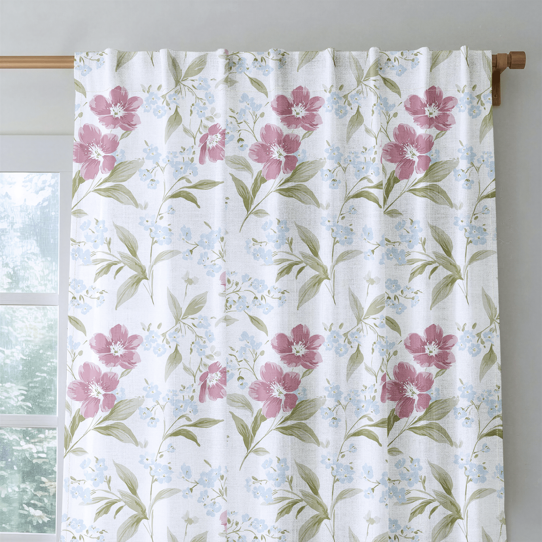 Wildflower Waltz - Drapery - Lemon Park