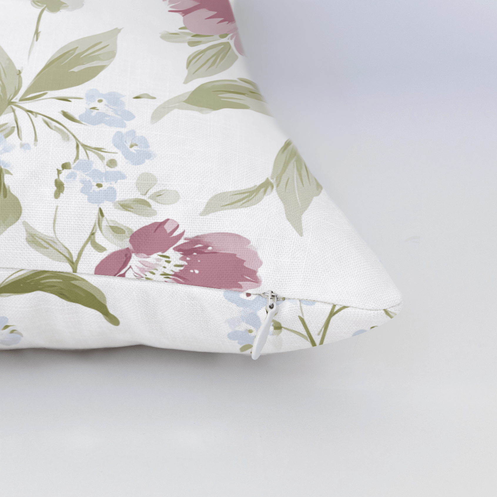 Wildflower Waltz Throw Pillow - Lemon Park
