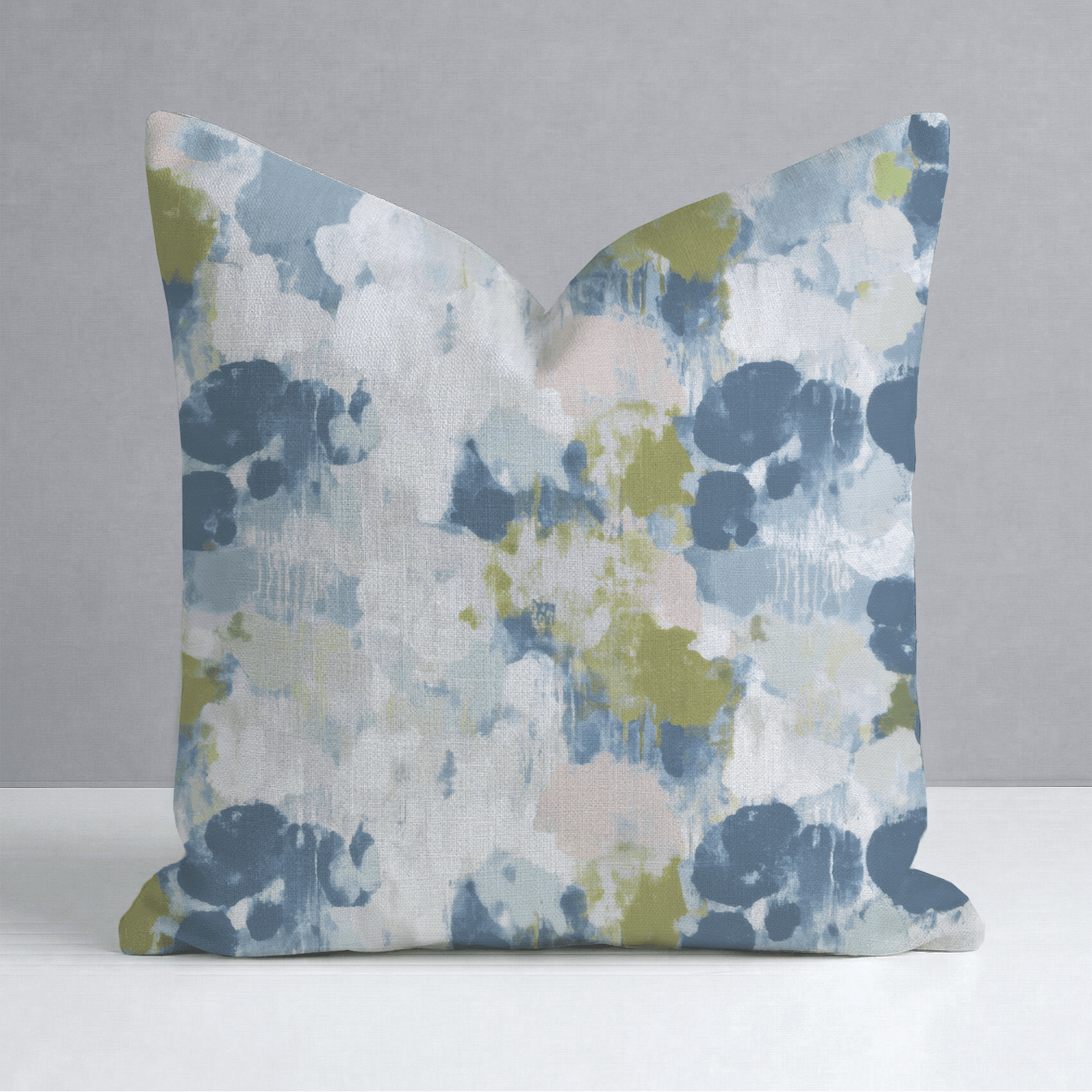 Wildflower Wash Throw Pillow - Lemon Park