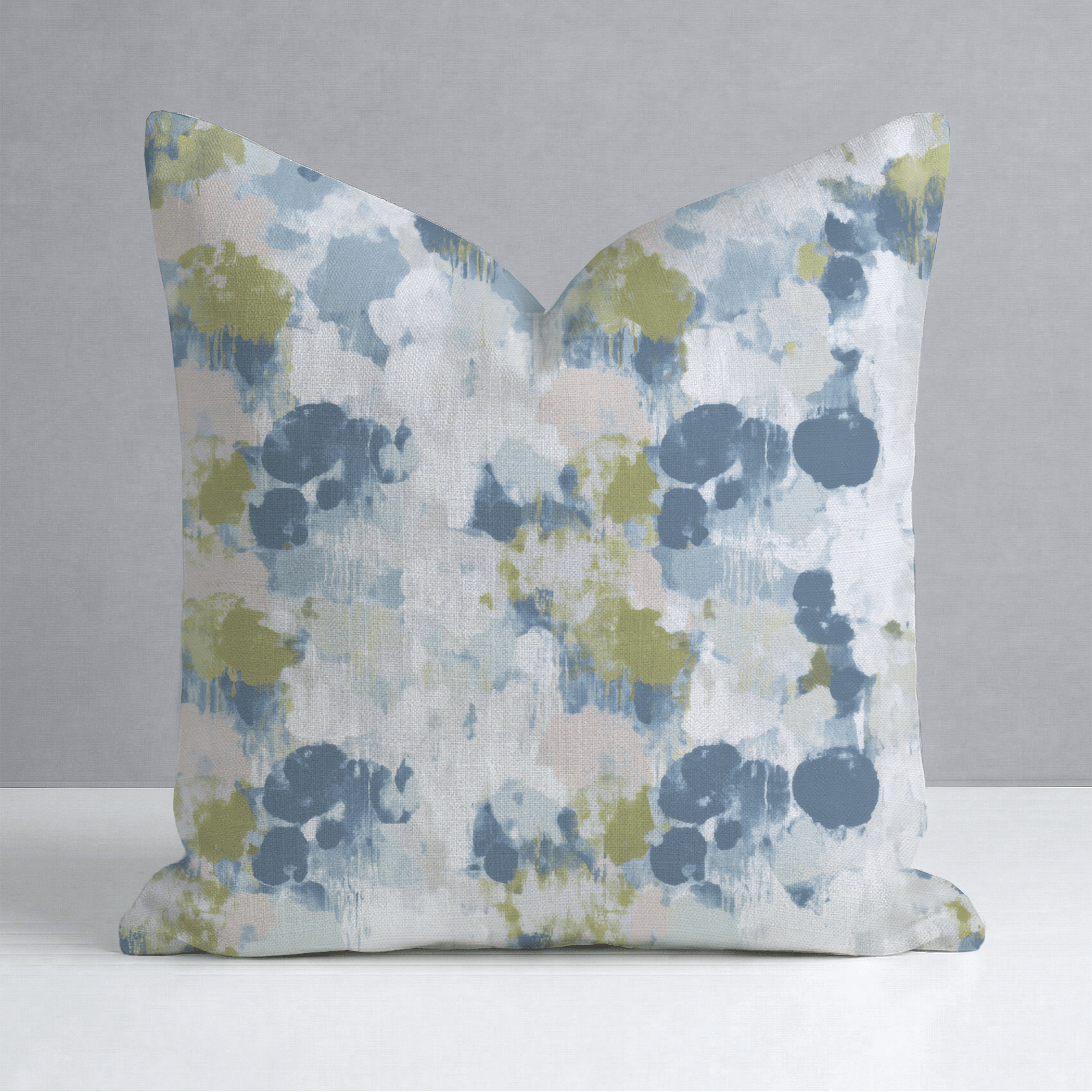 Wildflower Wash Throw Pillow - Lemon Park