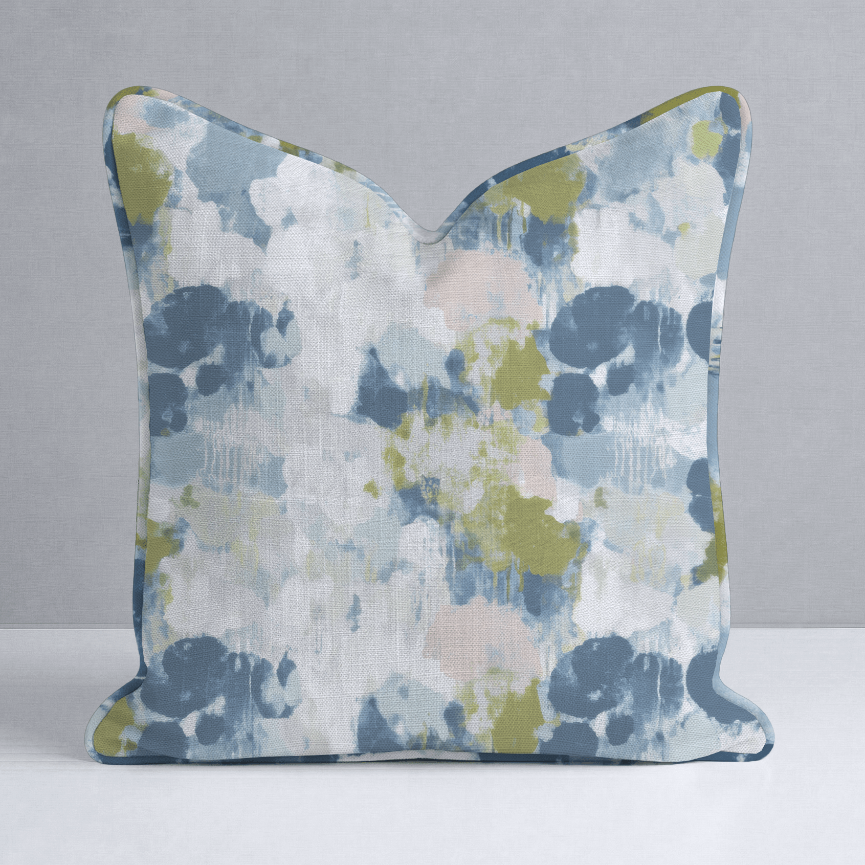 Wildflower Wash Throw Pillow - Lemon Park
