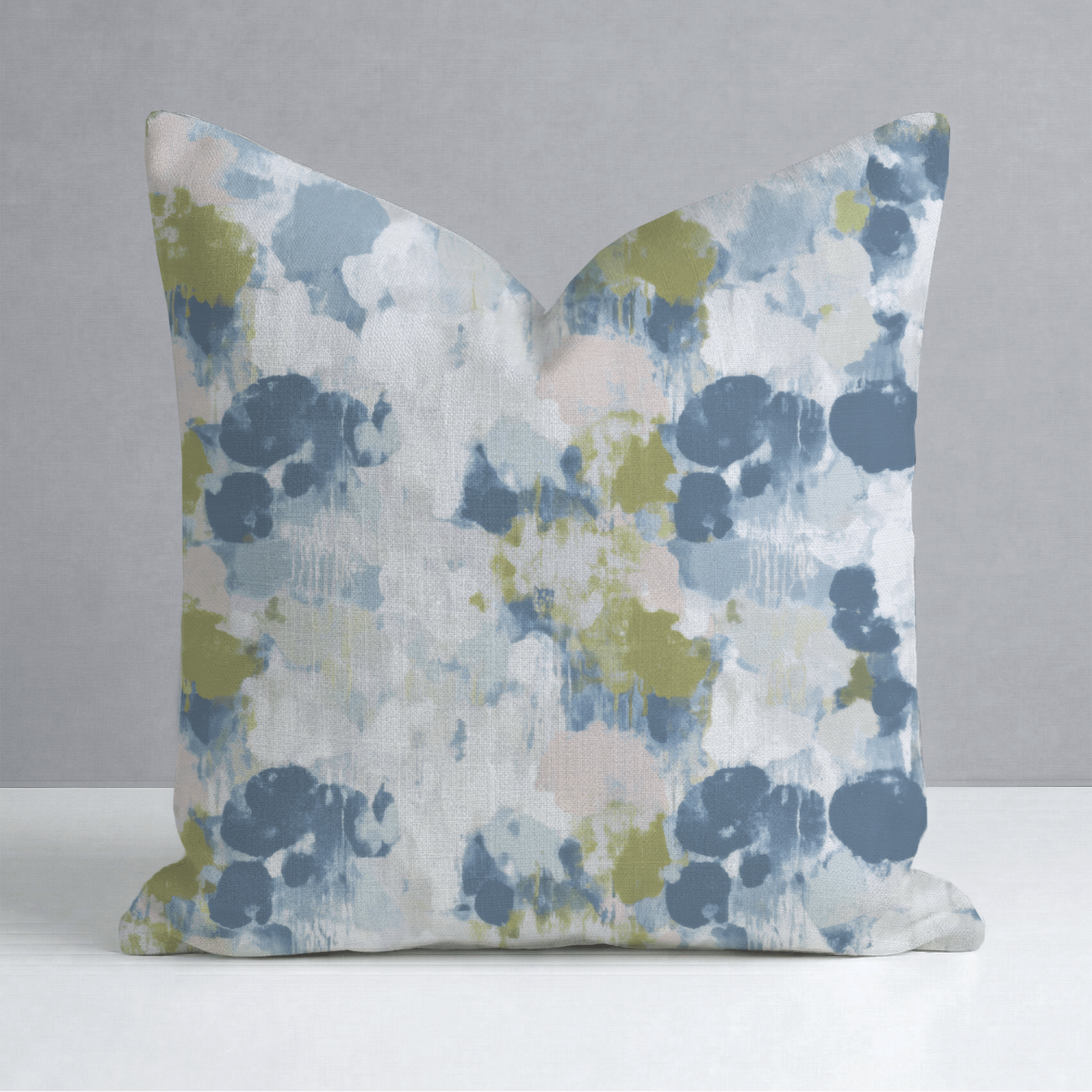 Wildflower Wash Throw Pillow - Lemon Park
