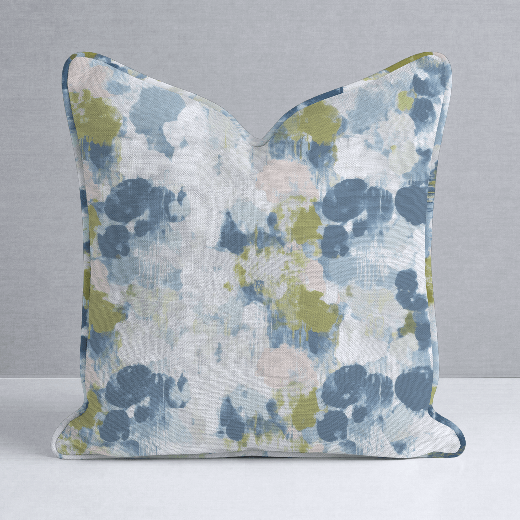 Wildflower Wash Throw Pillow - Lemon Park