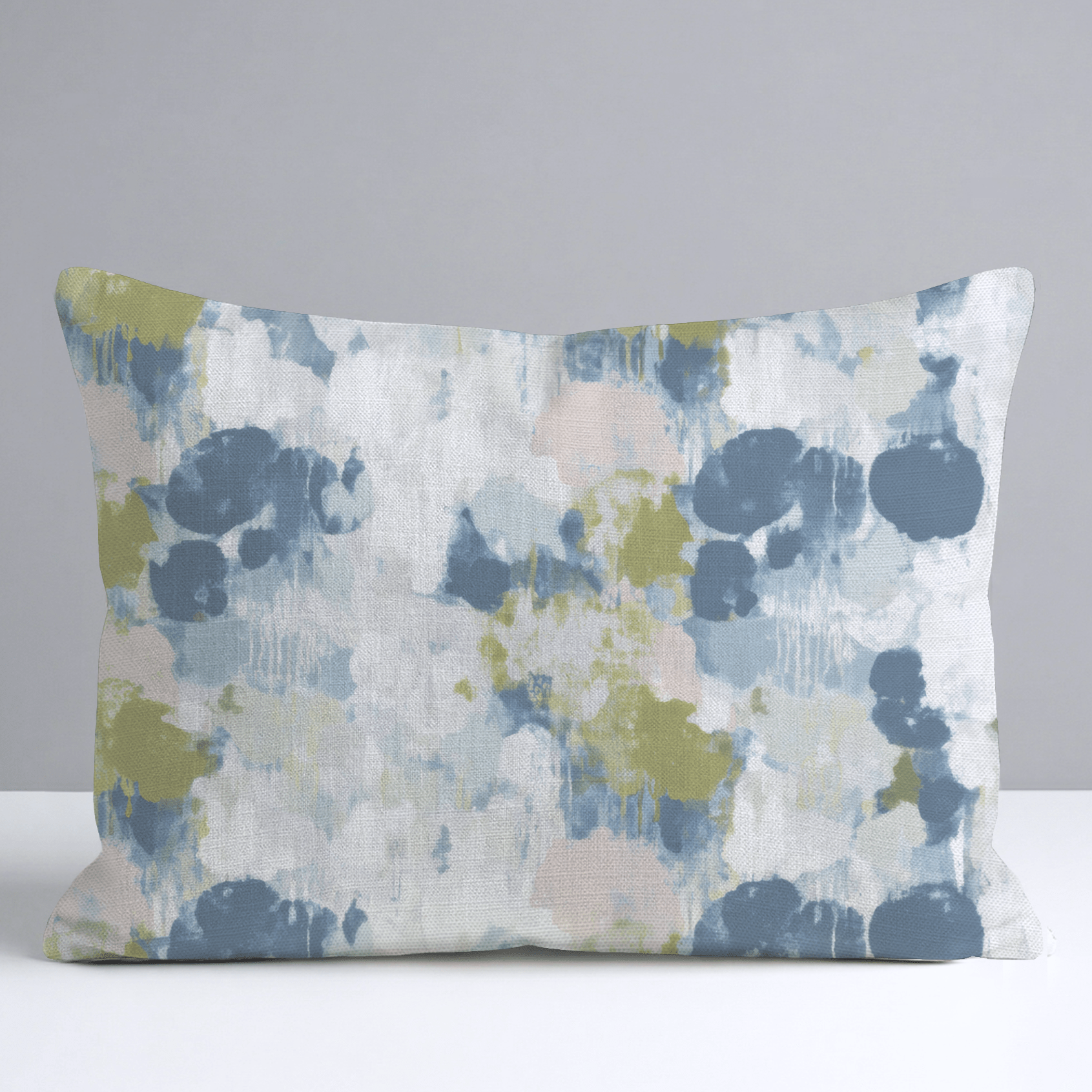 Wildflower Wash Throw Pillow - Lemon Park