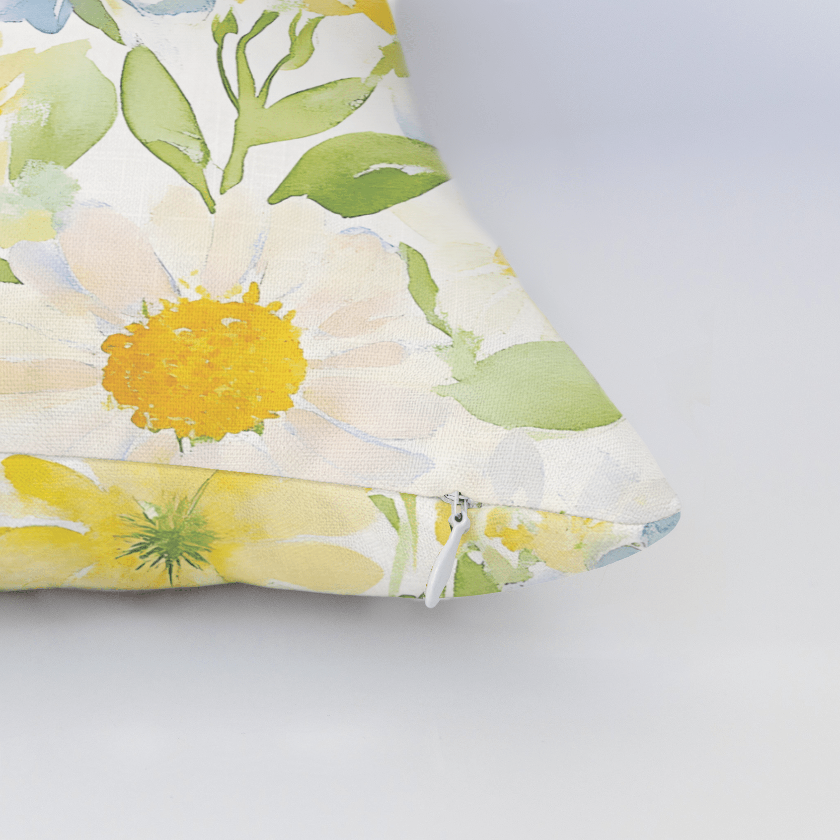 Wildflower Whimsy Throw Pillow - Lemon Park