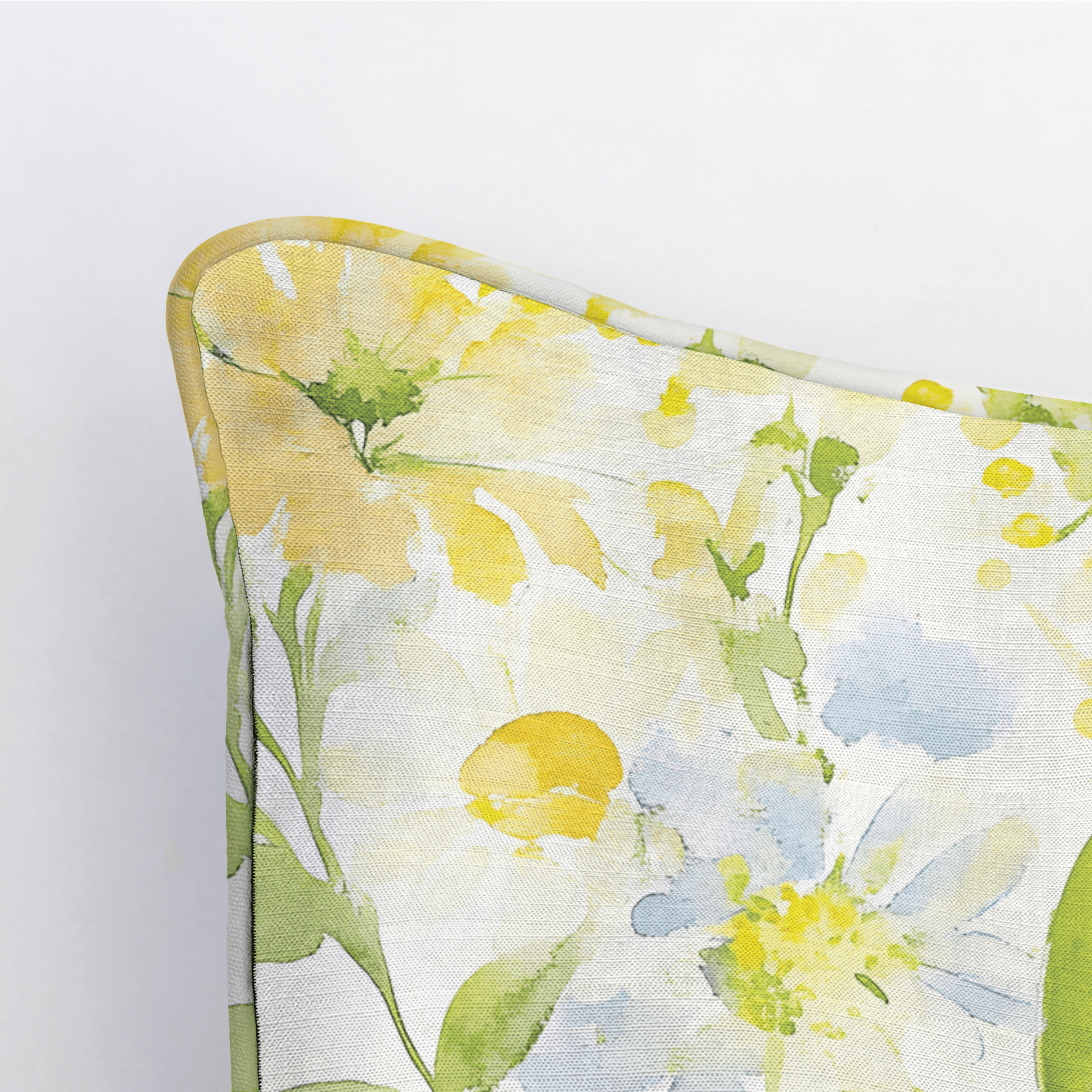 Wildflower Whimsy Throw Pillow - Lemon Park