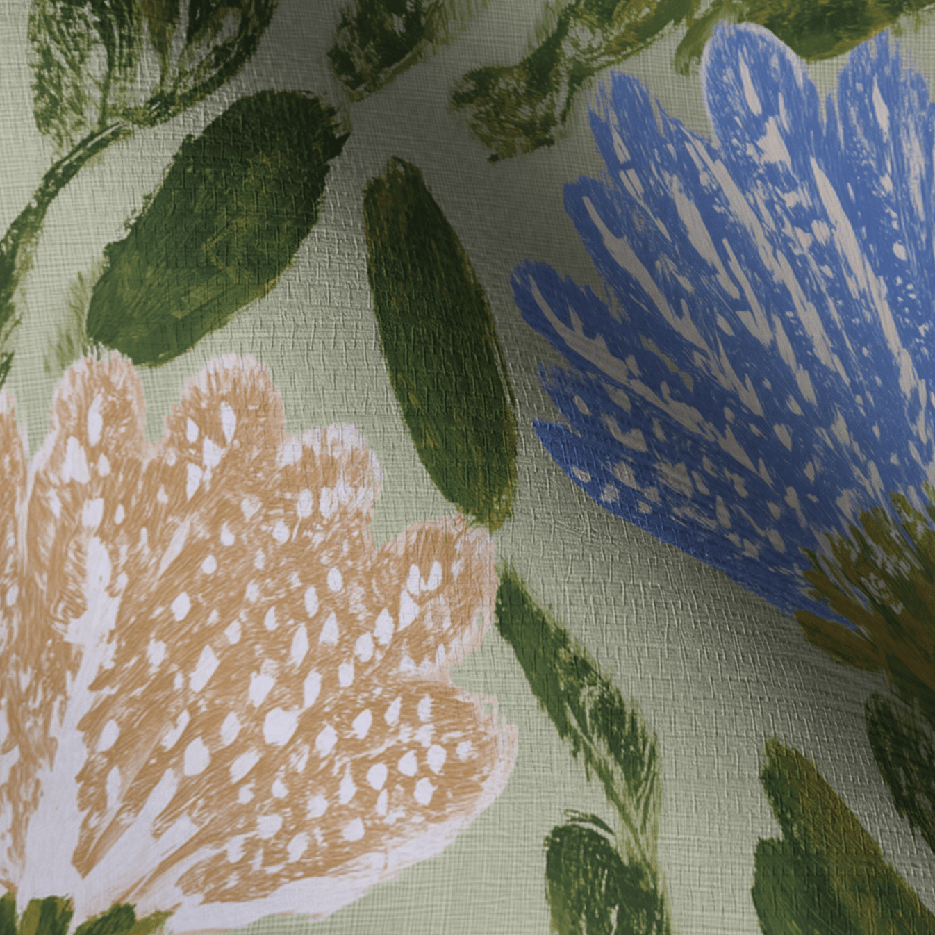 Willa Faux Grasscloth Wallpaper - Lemon Park