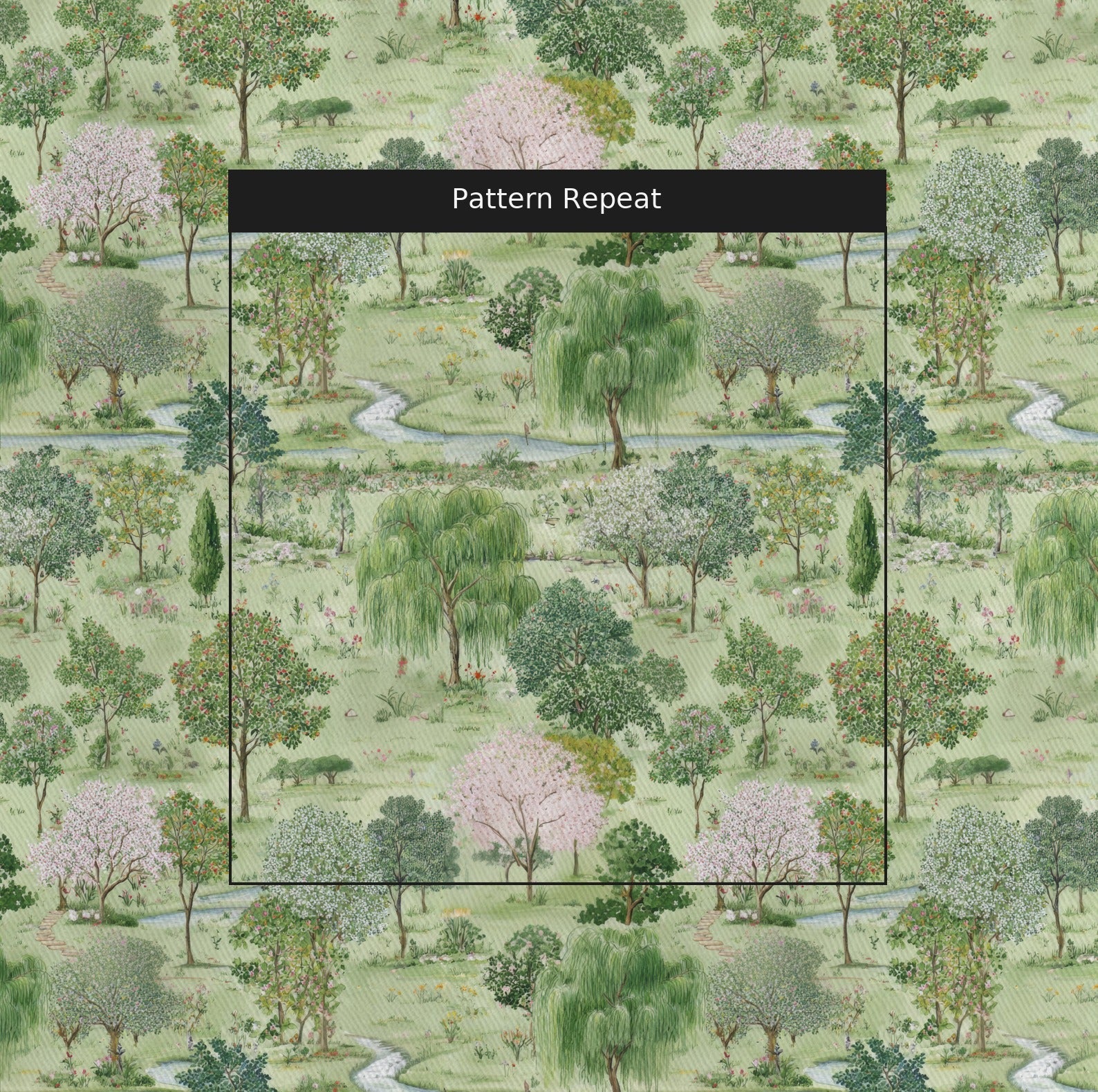 Willow Dreams - Fabric - Lemon Park