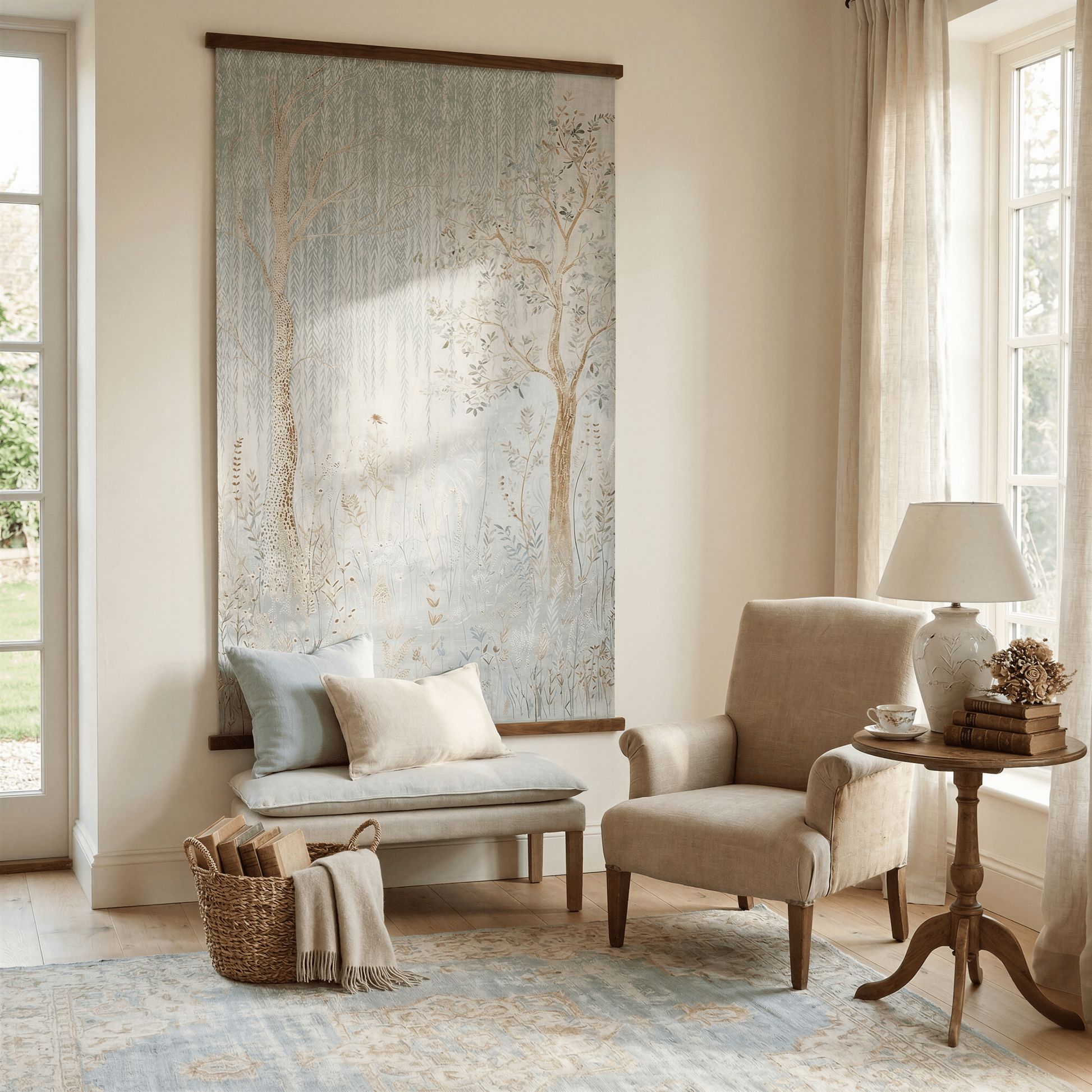 Willow Garden - Tapestry - Lemon Park