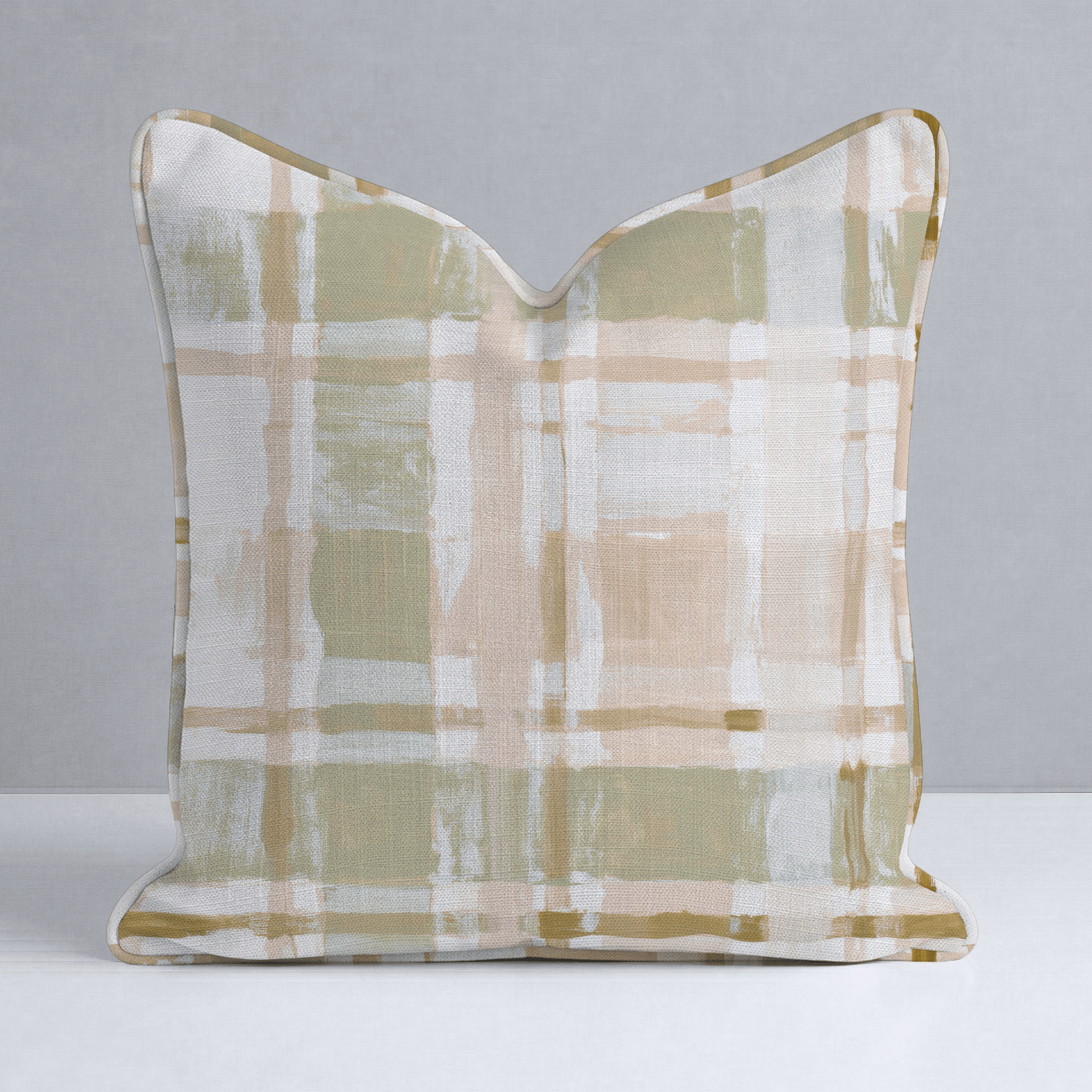 Willow Mist Throw Pillow - Lemon Park