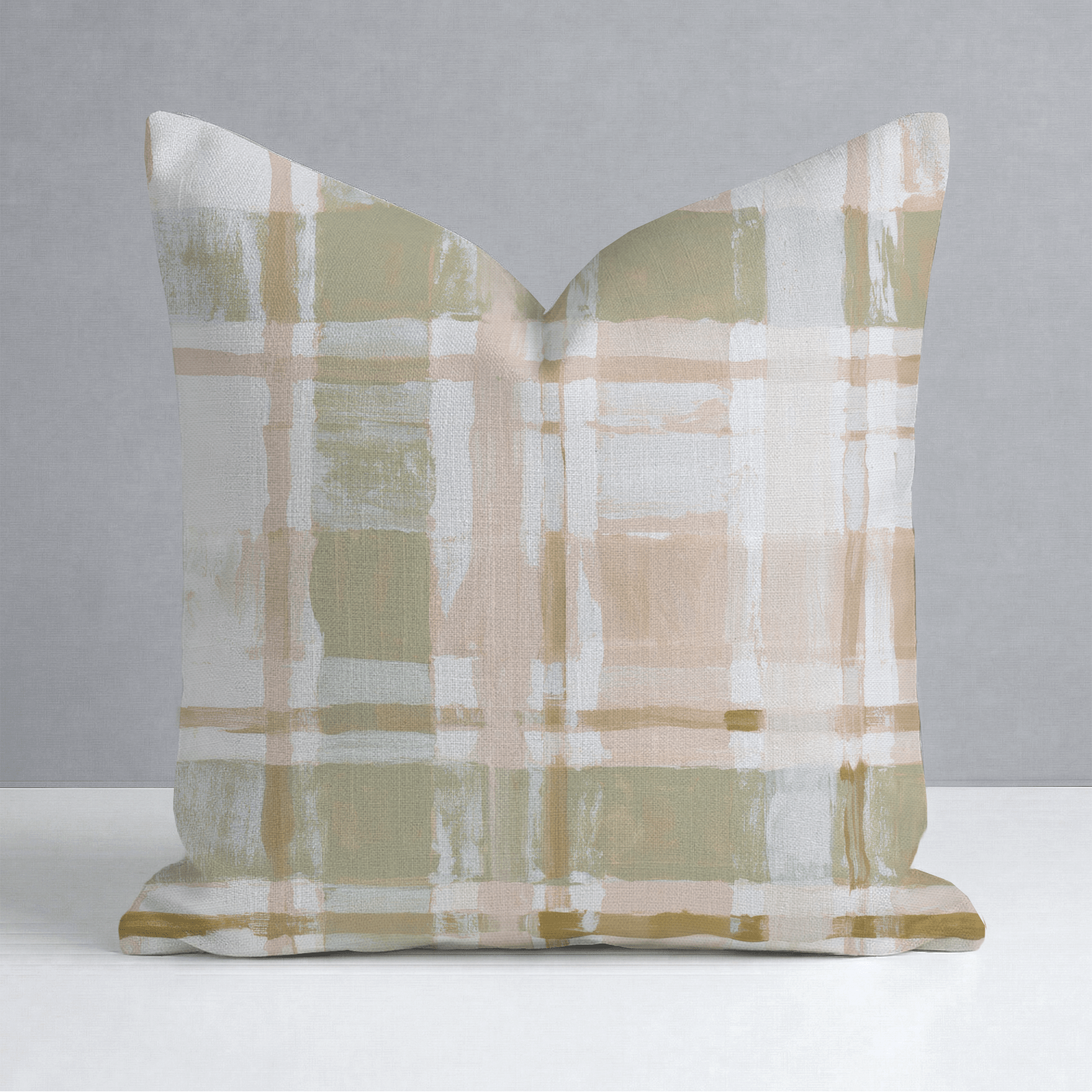 Willow Mist Throw Pillow - Lemon Park