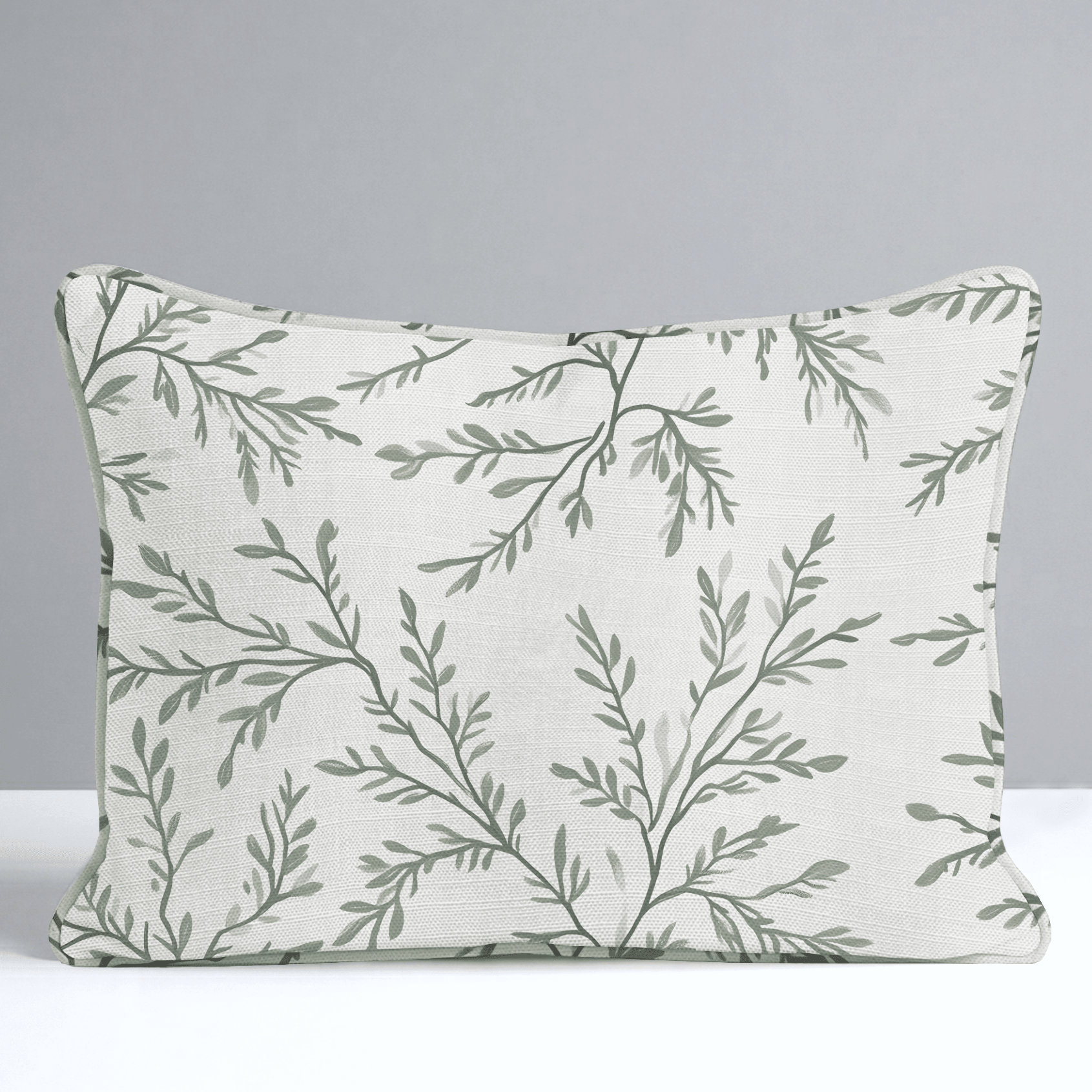 Willow Wreath Throw Pillow - Lemon Park