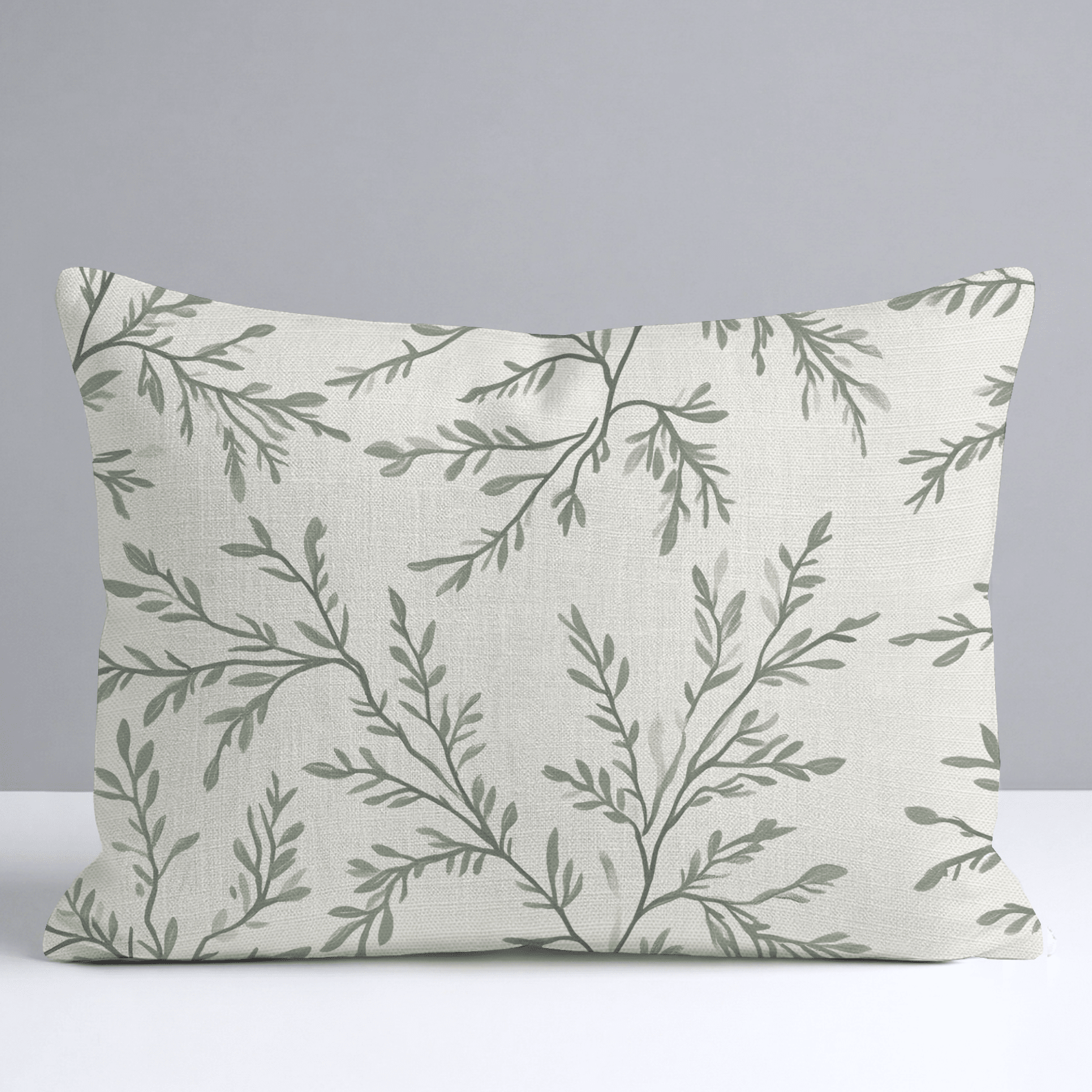 Willow Wreath Throw Pillow - Lemon Park