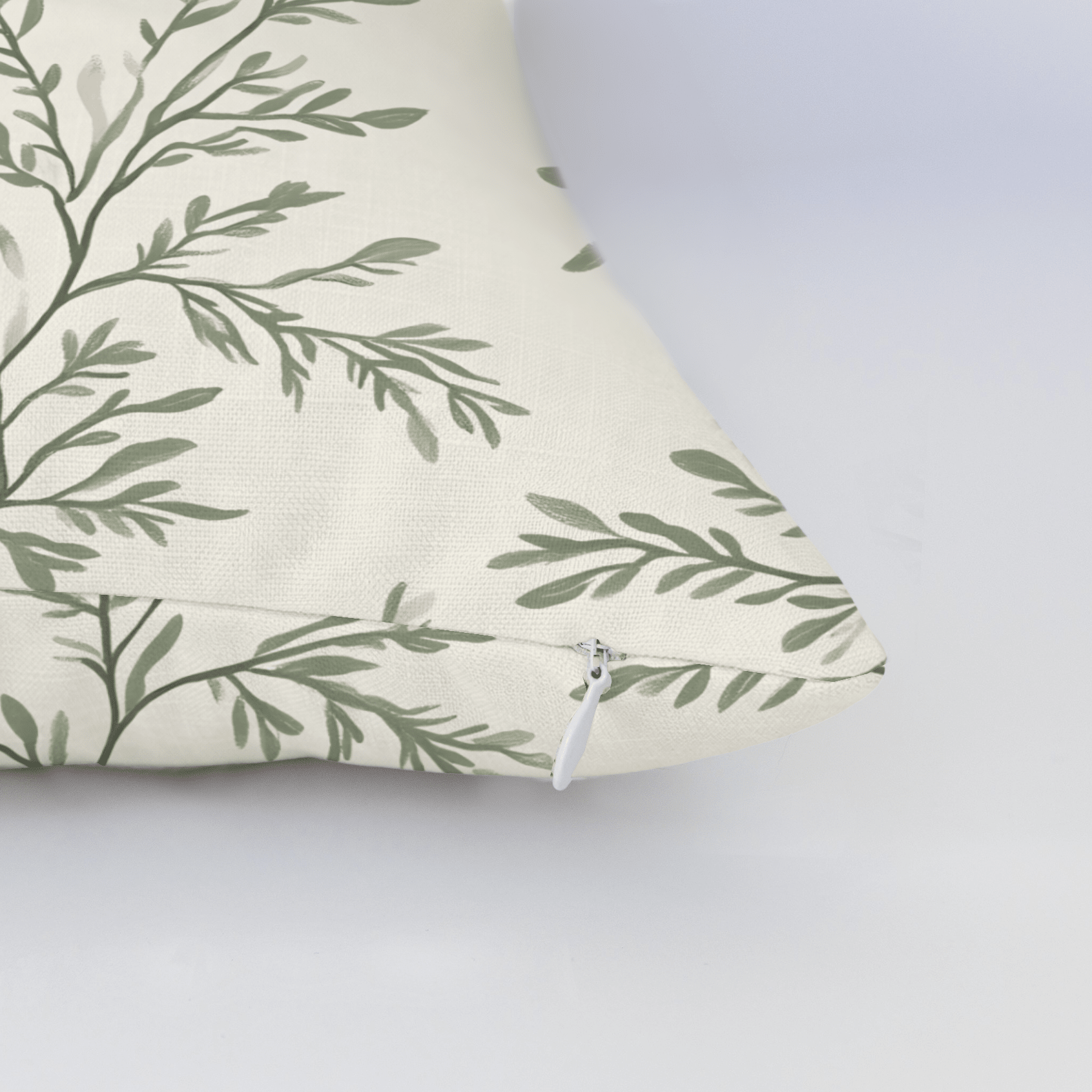 Willow Wreath Throw Pillow - Lemon Park