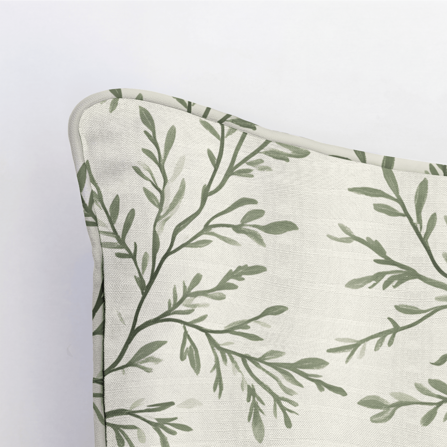Willow Wreath Throw Pillow - Lemon Park