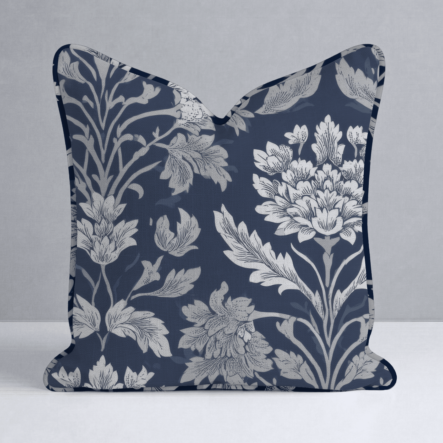 Windsor Bloom Throw Pillow - Lemon Park