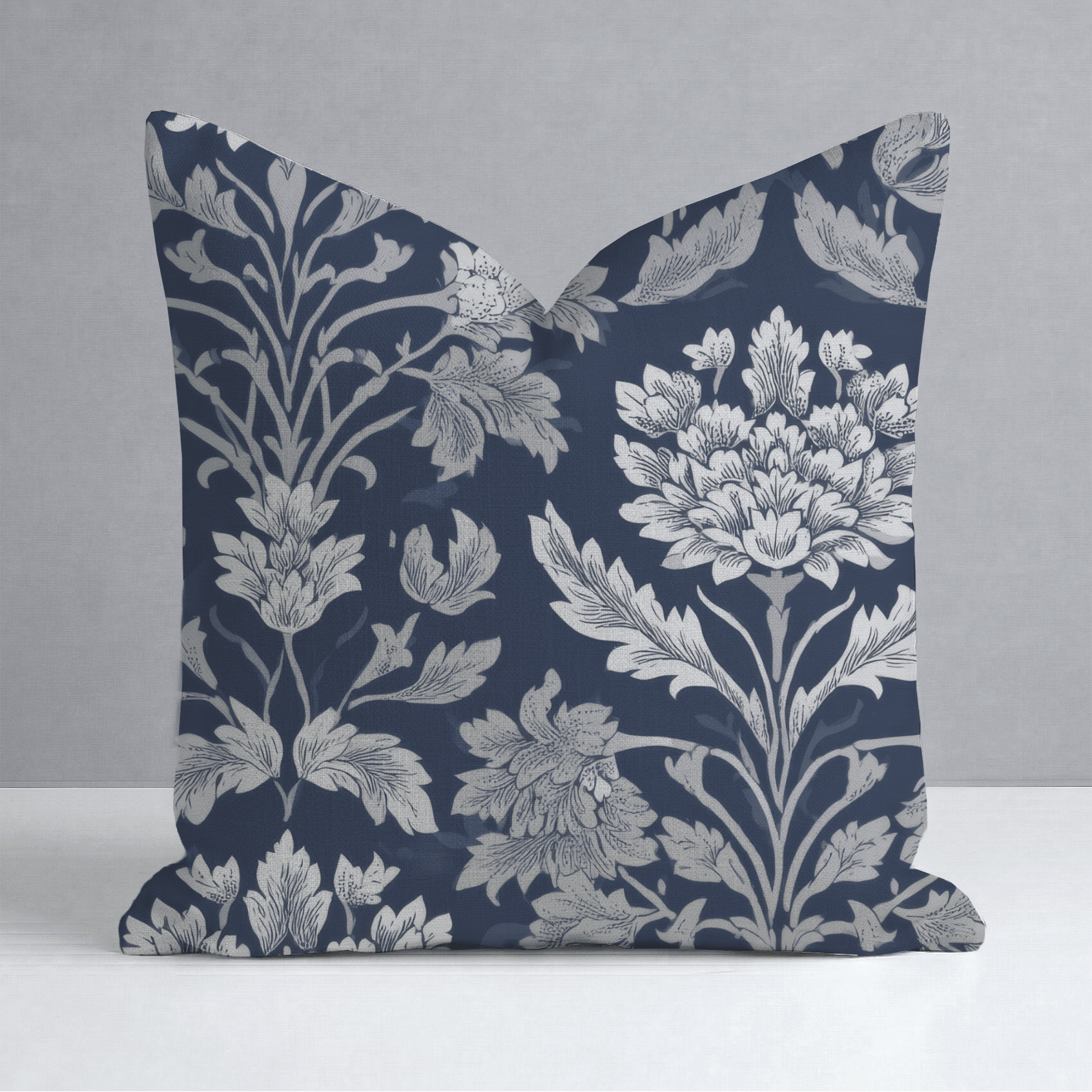 Windsor Bloom Throw Pillow - Lemon Park