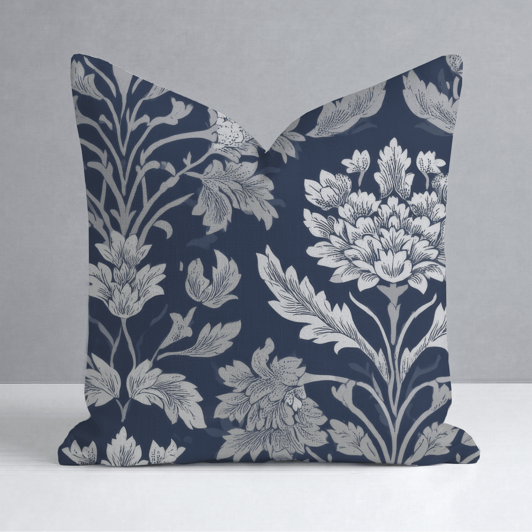Windsor Bloom Throw Pillow - Lemon Park