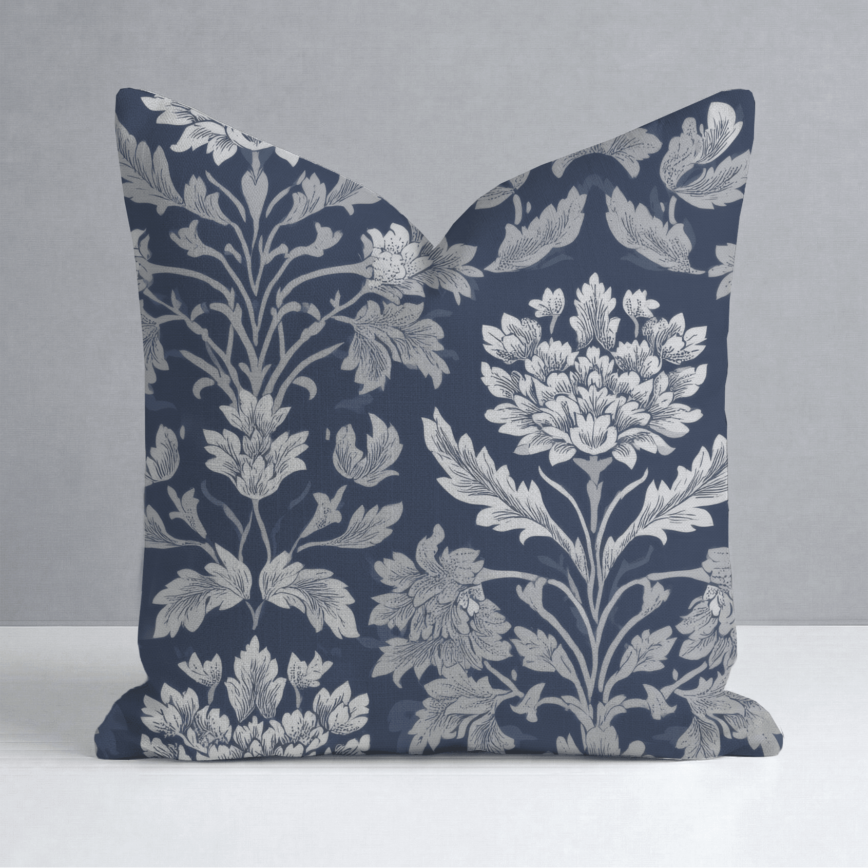 Windsor Bloom Throw Pillow - Lemon Park