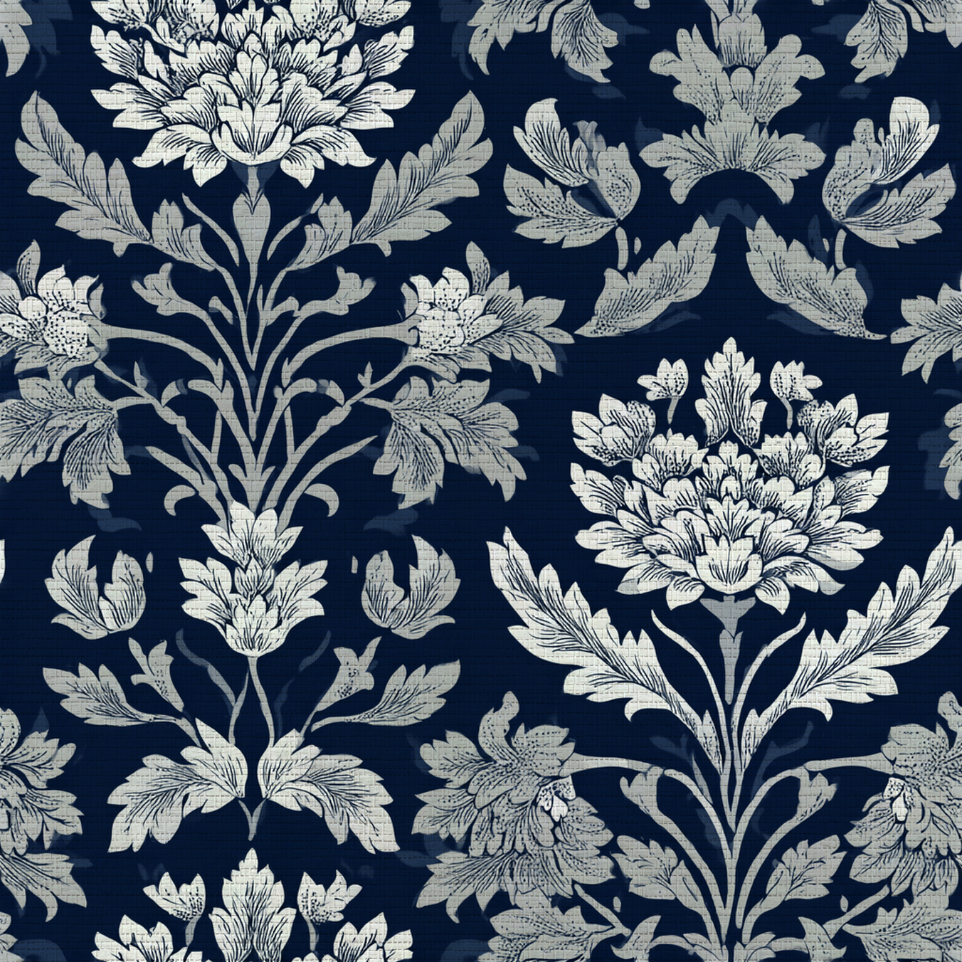 Windsor Bloom Faux Grasscloth Wallpaper