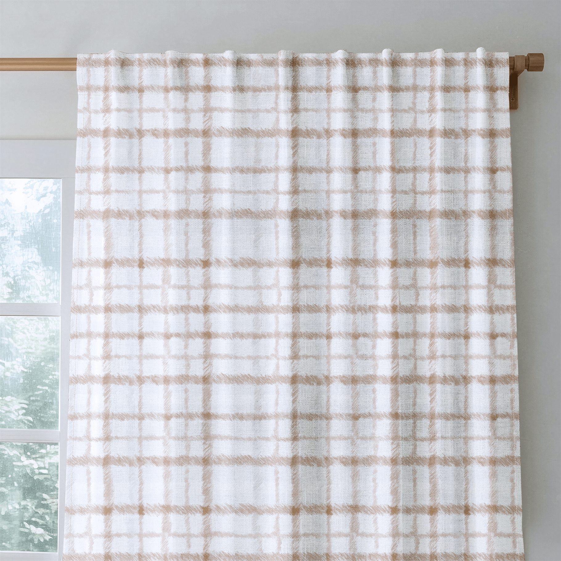 Windsor Grid - Drapery - Lemon Park
