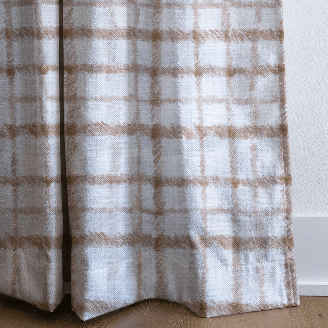 Windsor Grid - Drapery - Lemon Park