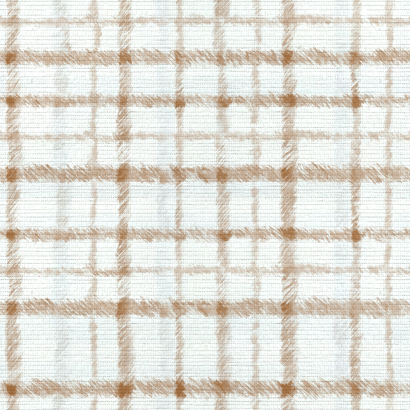 Windsor Grid Faux Grasscloth Wallpaper - Lemon Park