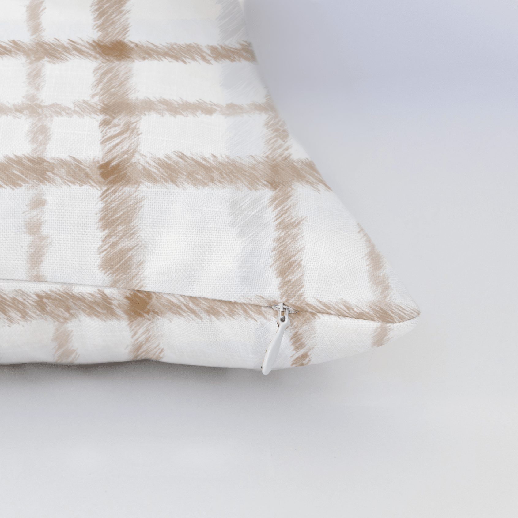 Windsor Grid Throw Pillow - Lemon Park