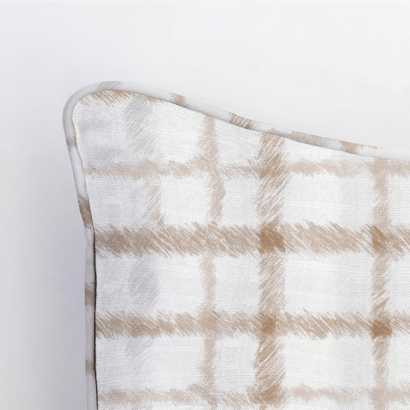 Windsor Grid Throw Pillow - Lemon Park