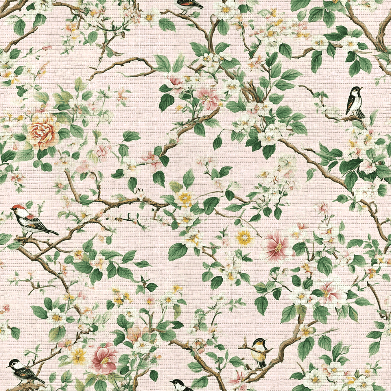 Windy Whispers Faux Grasscloth Wallpaper - Lemon Park