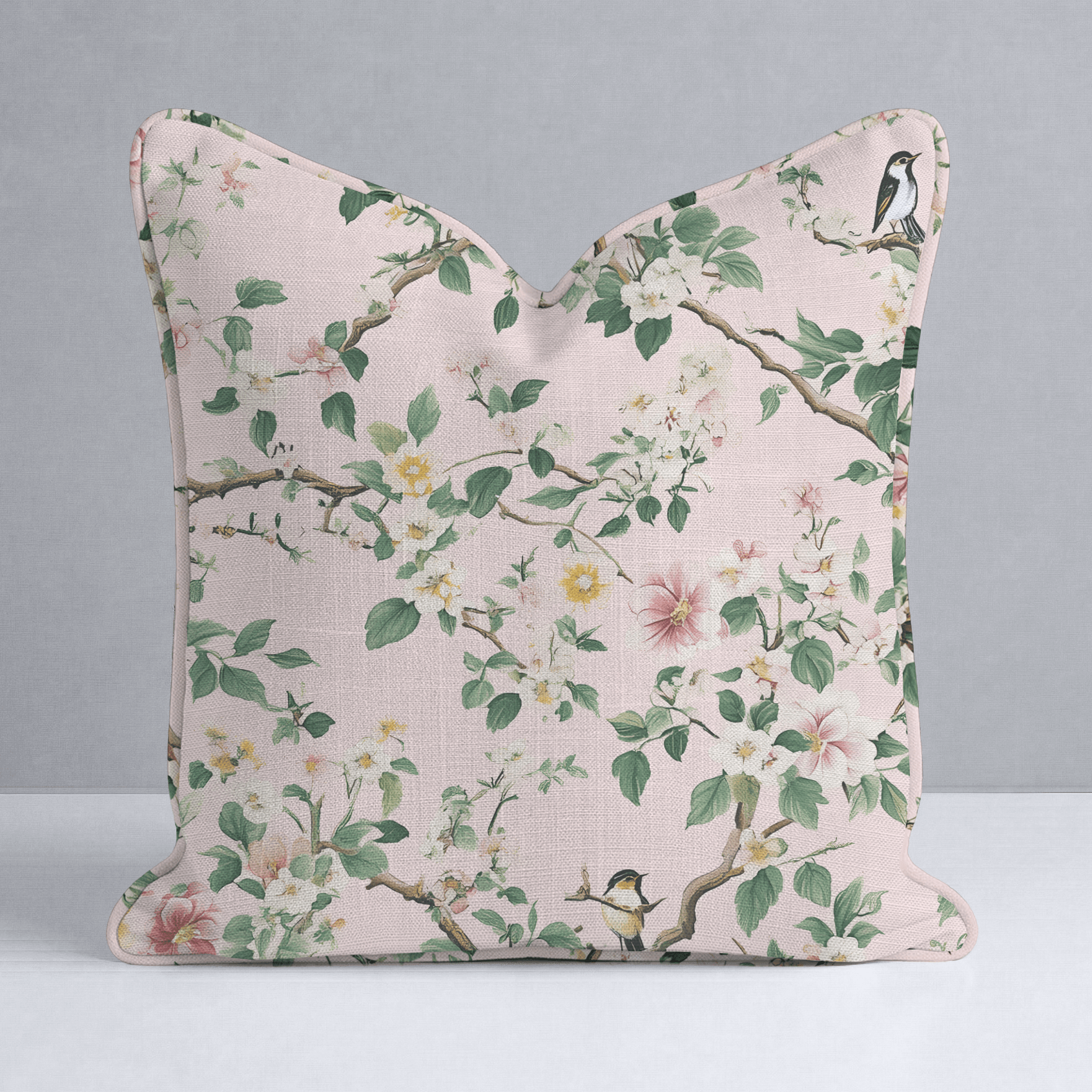Windy Whispers Throw Pillow - Lemon Park