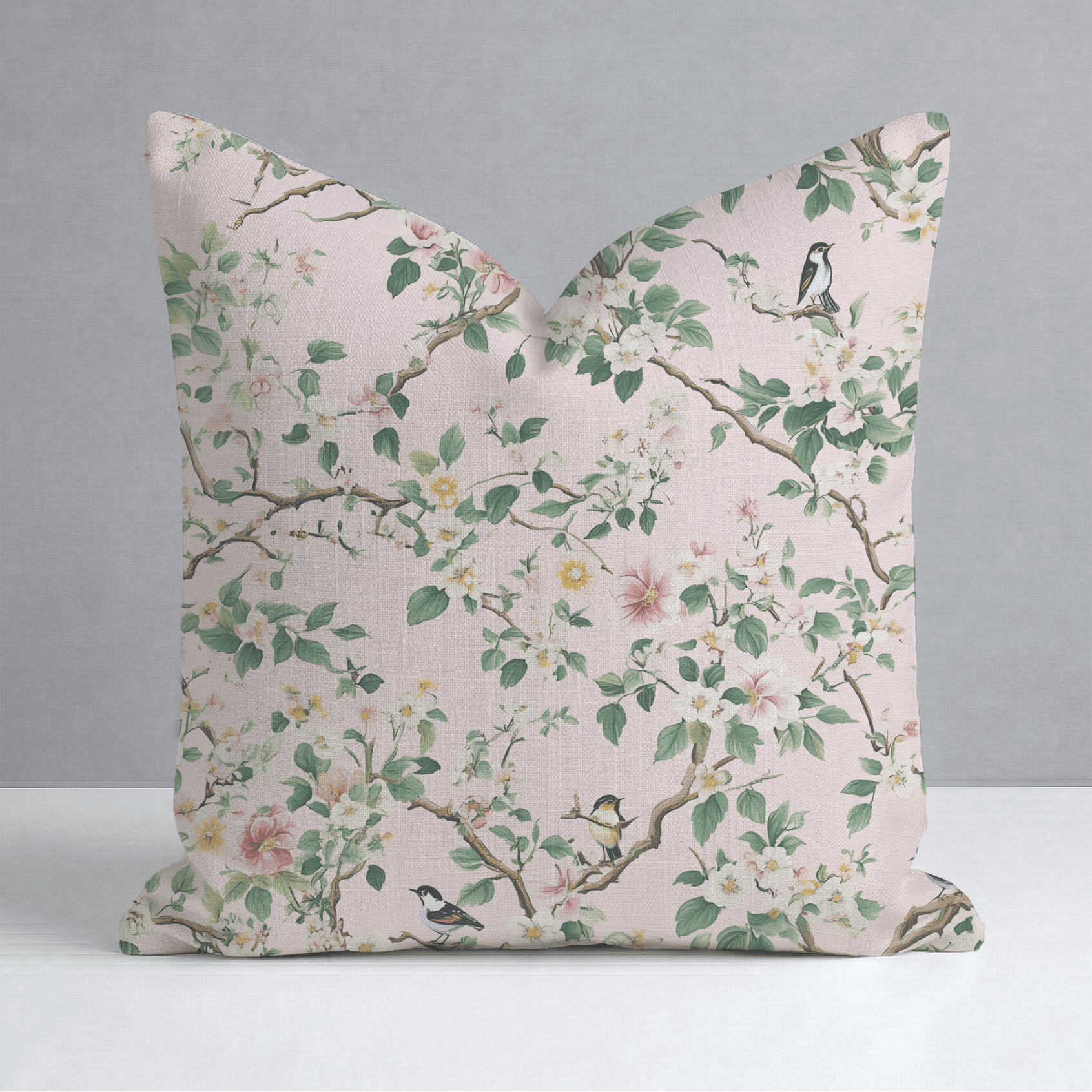 Windy Whispers Throw Pillow - Lemon Park
