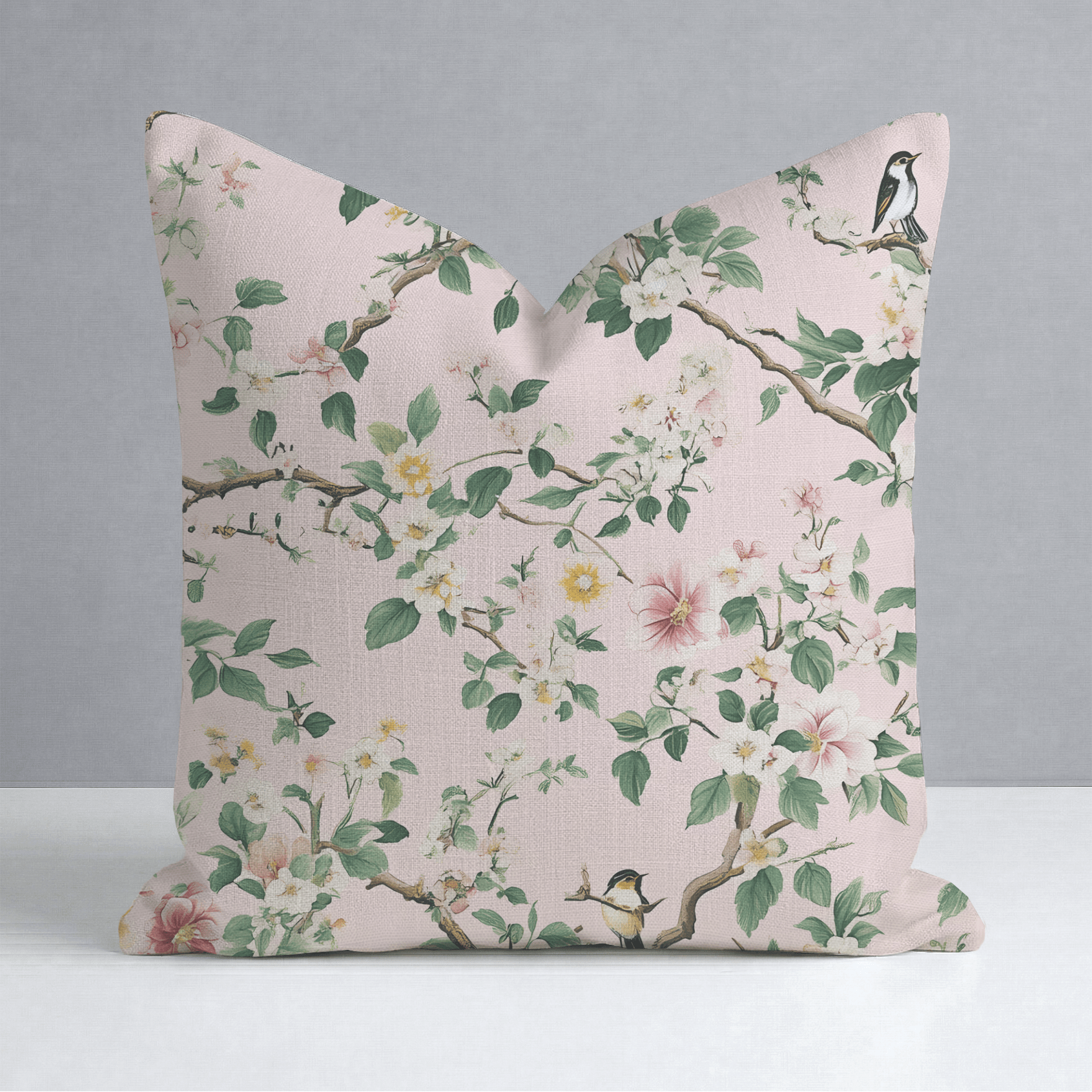 Windy Whispers Throw Pillow - Lemon Park