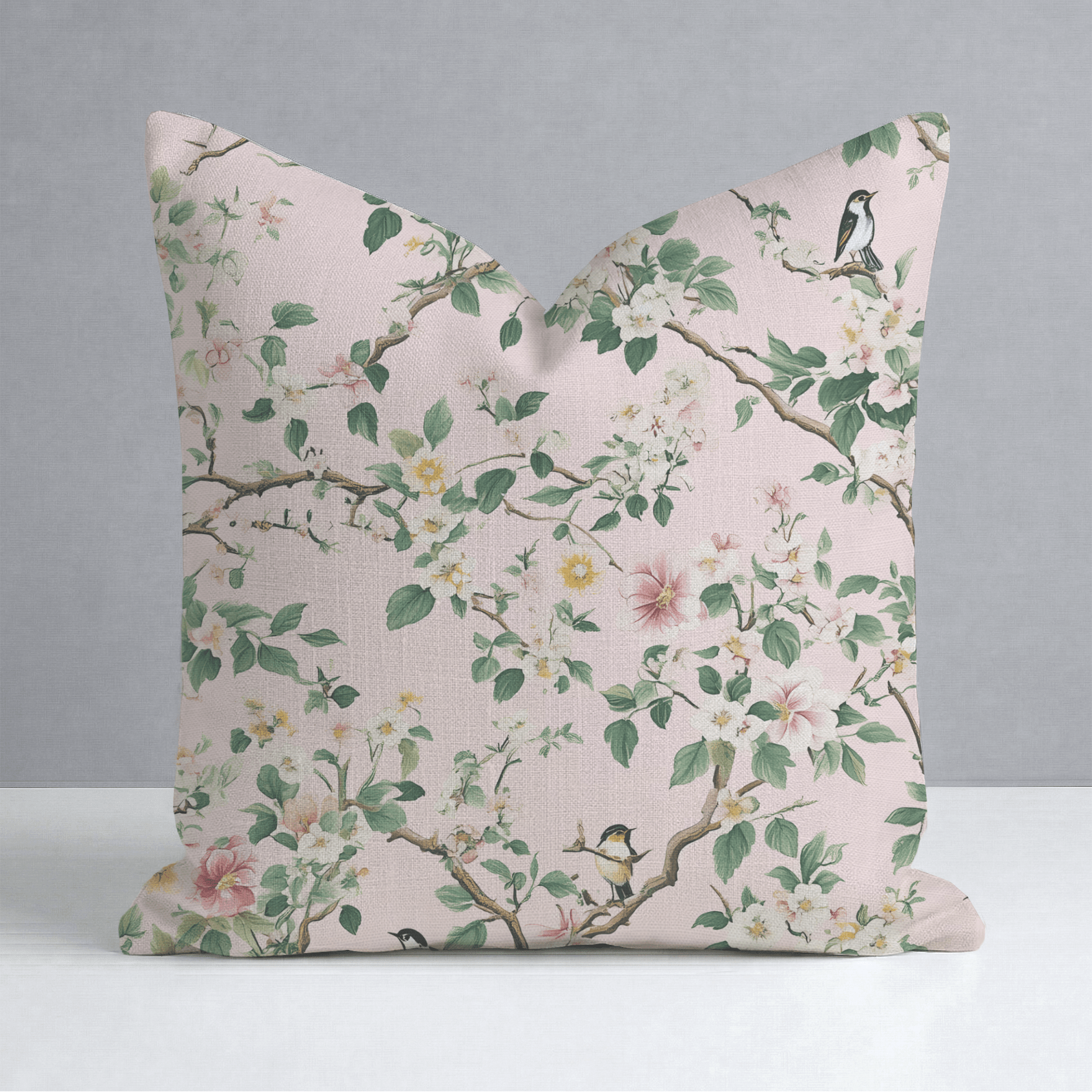 Windy Whispers Throw Pillow - Lemon Park
