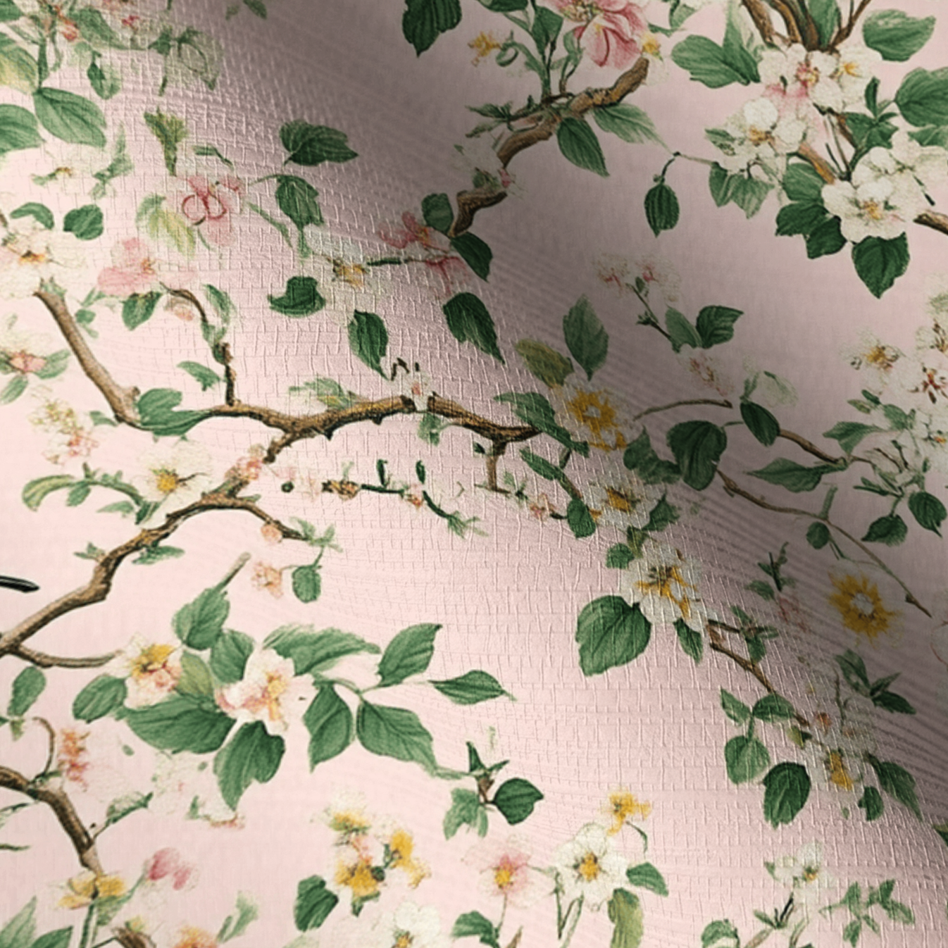 Windy Whispers Faux Grasscloth Wallpaper