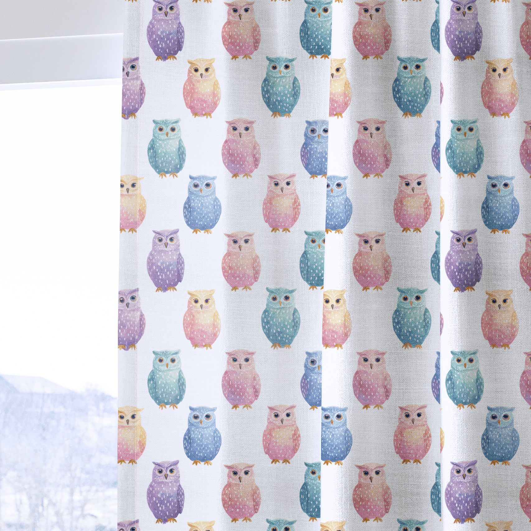 Winnie Pastel - Drapery - Lemon Park