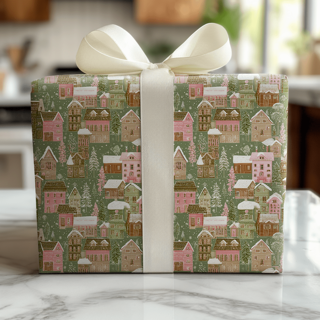 Winter at Rosemont - Wrapping Paper - Lemon Park