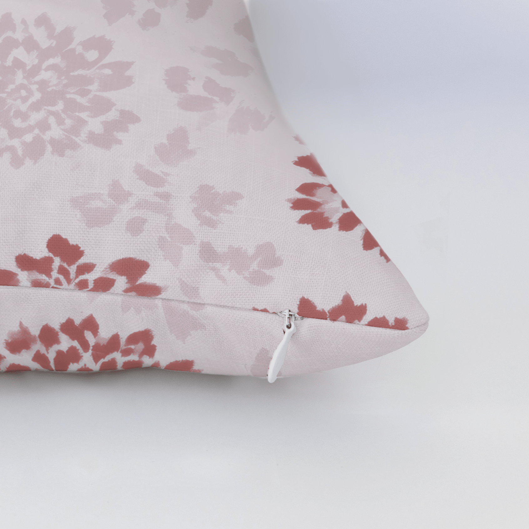 Winter Berry Poinsettia Throw Pillow - Lemon Park