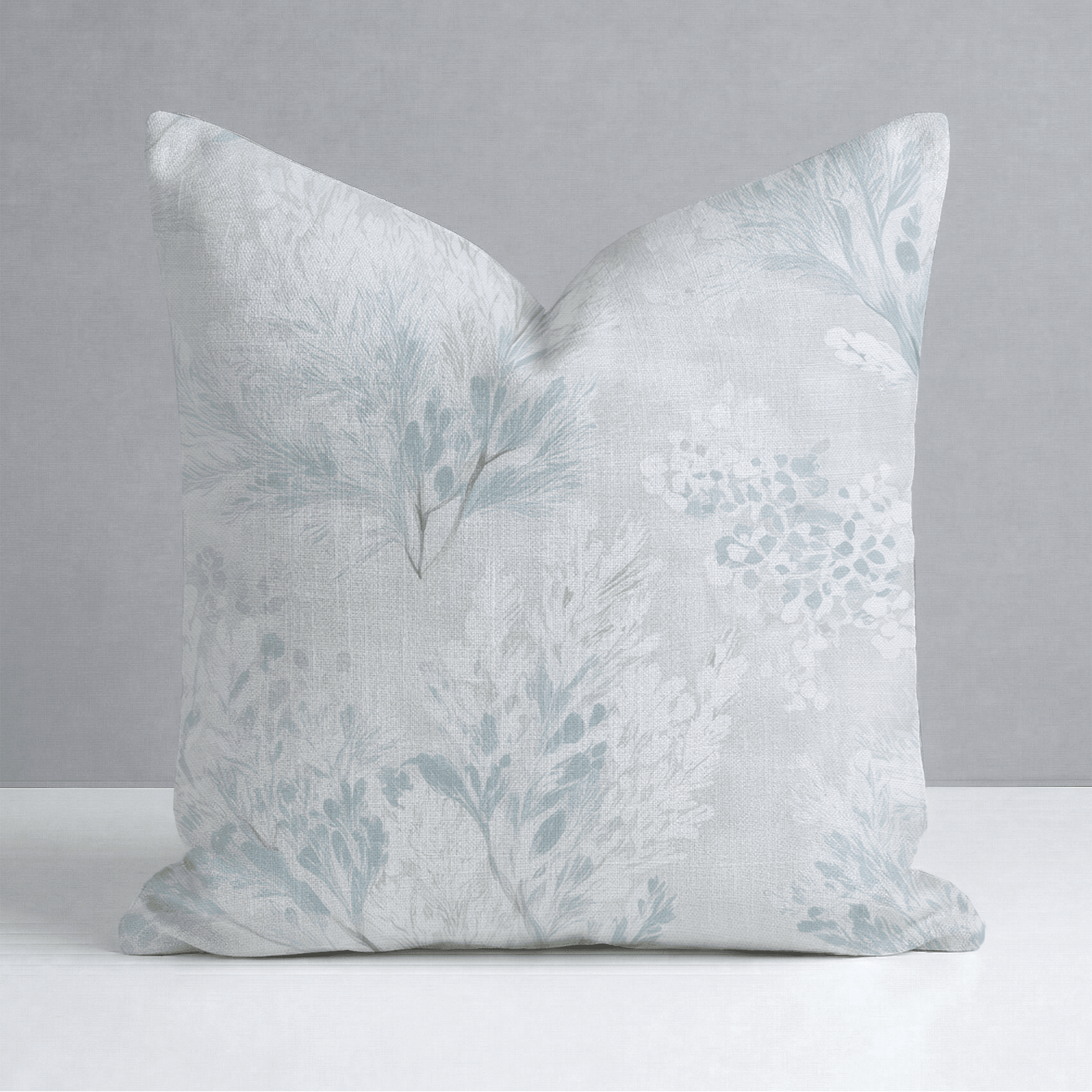 Winter Bloom Throw Pillow - Lemon Park