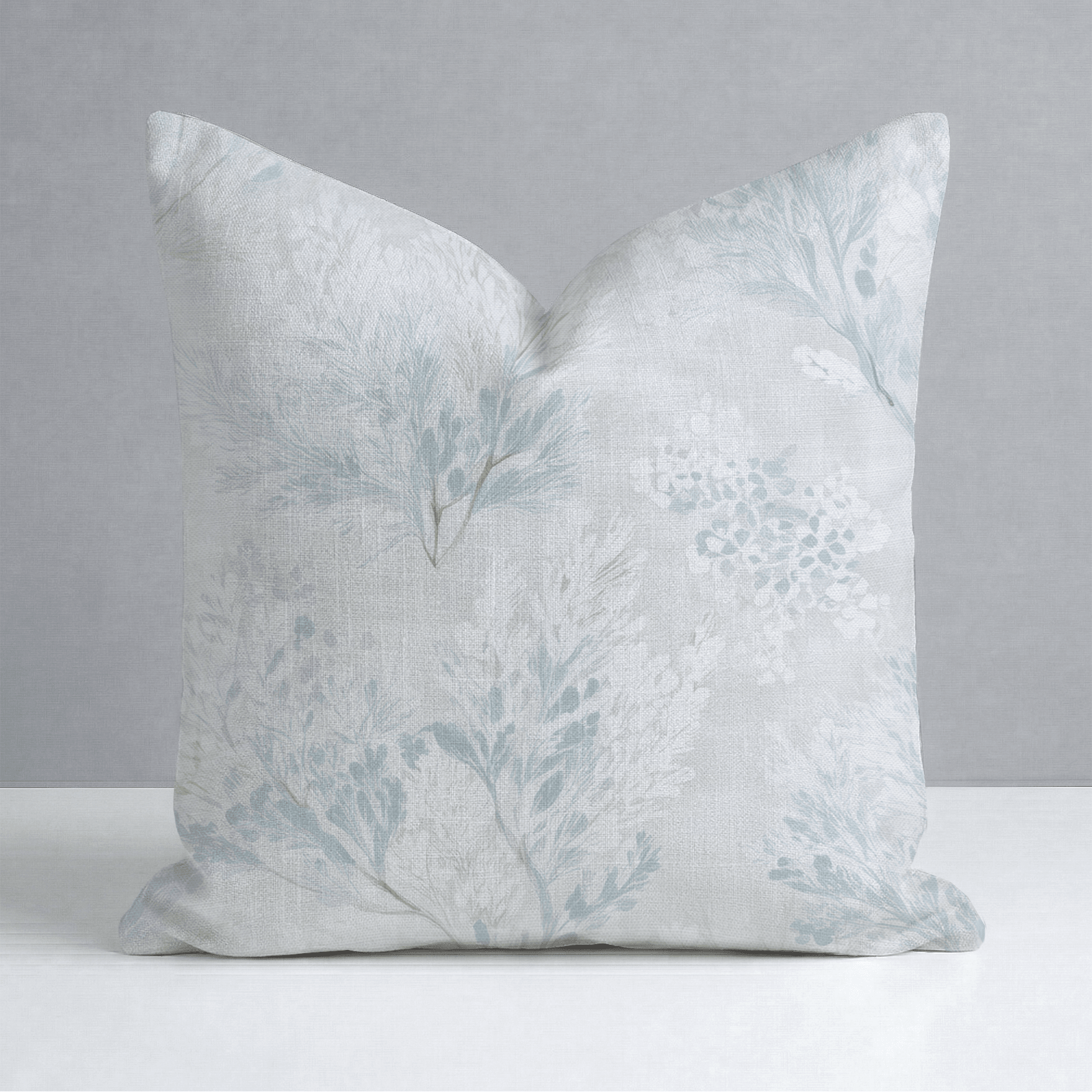 Winter Bloom Throw Pillow - Lemon Park