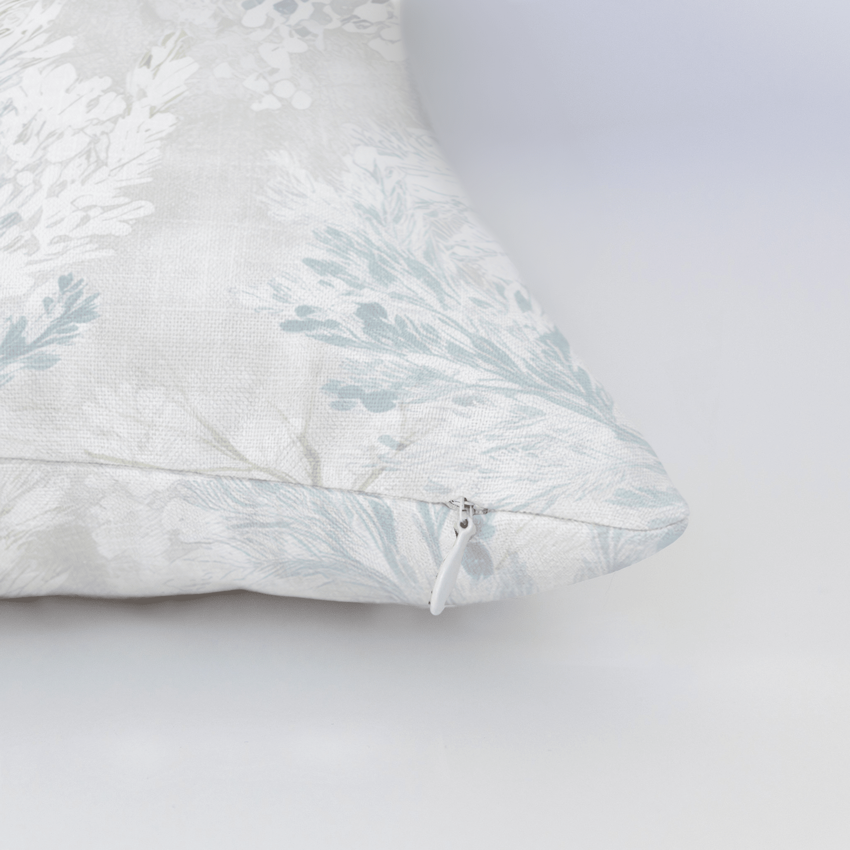 Winter Bloom Throw Pillow - Lemon Park