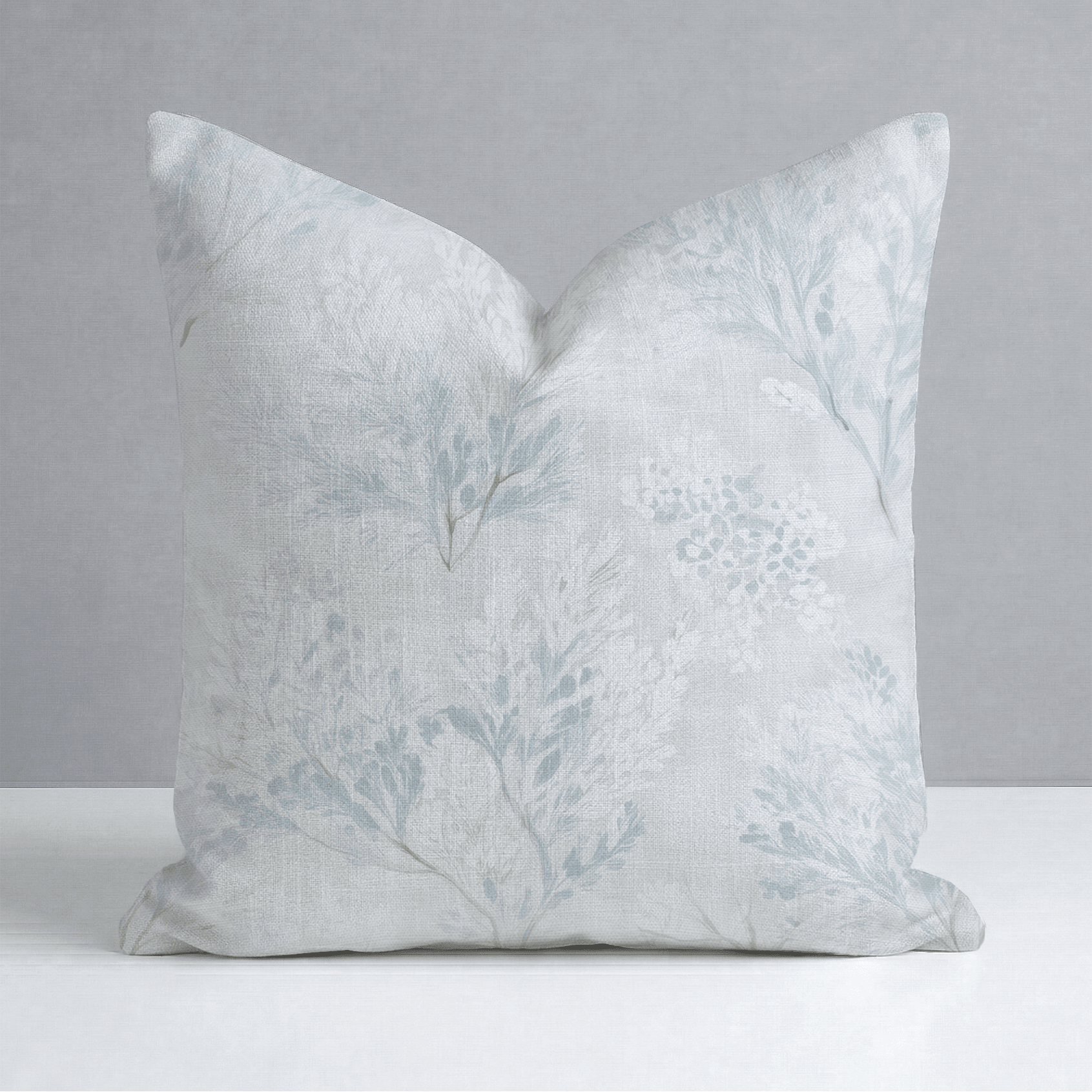 Winter Bloom Throw Pillow - Lemon Park